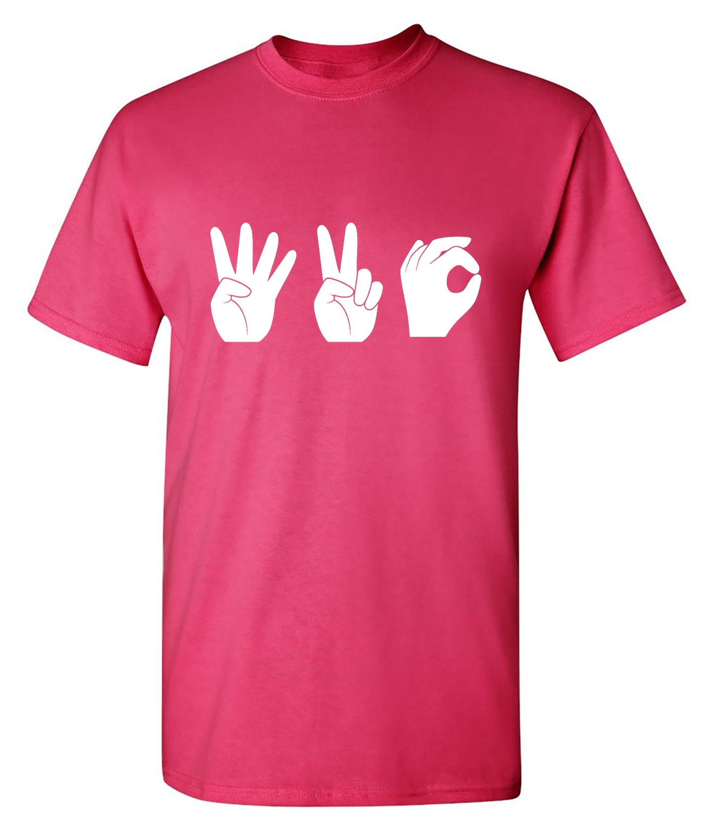 Funny T-Shirts design "420 Hand Gestures"