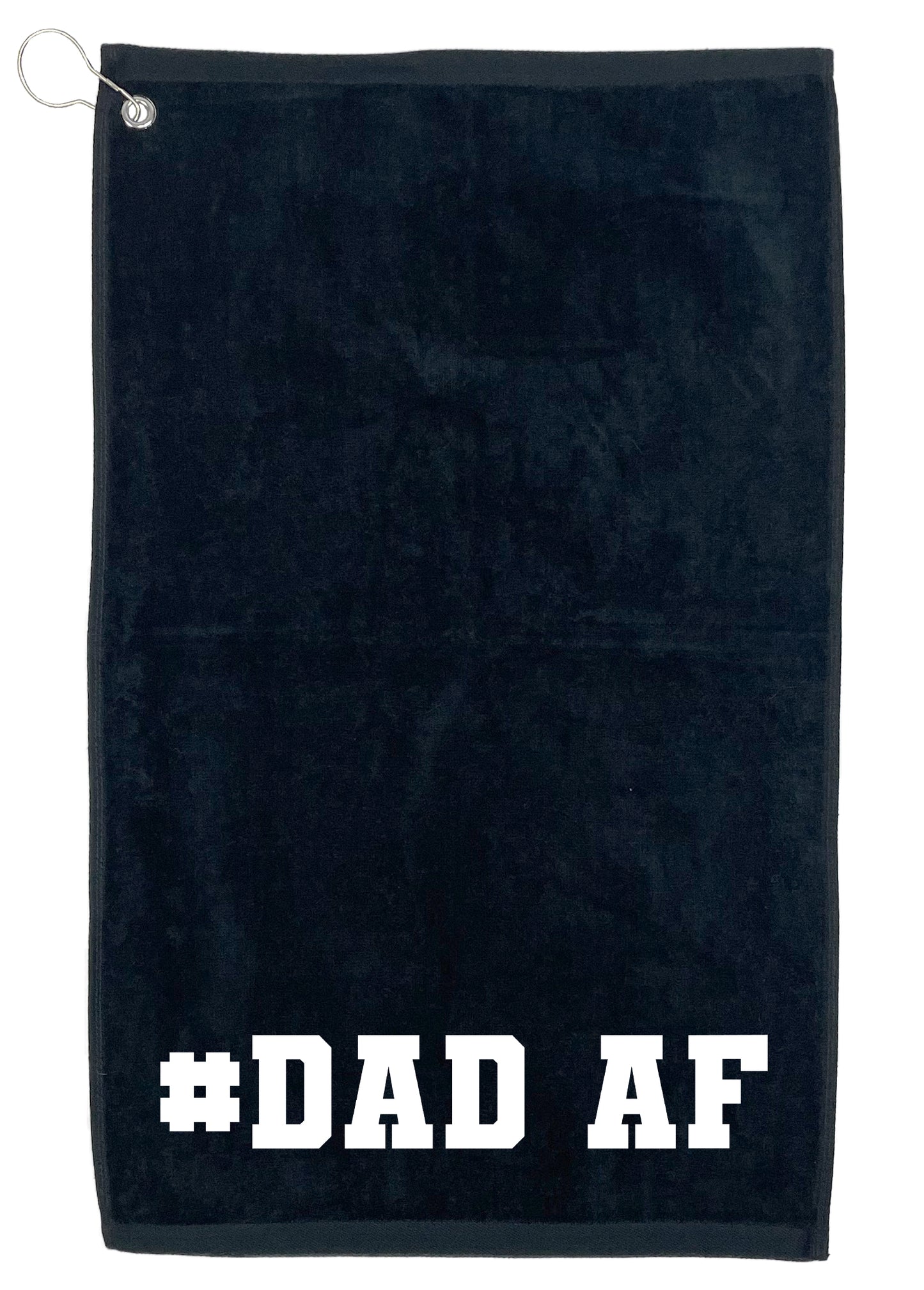 #Dad AF, Golf Towel - Funny T Shirts & Graphic Tees