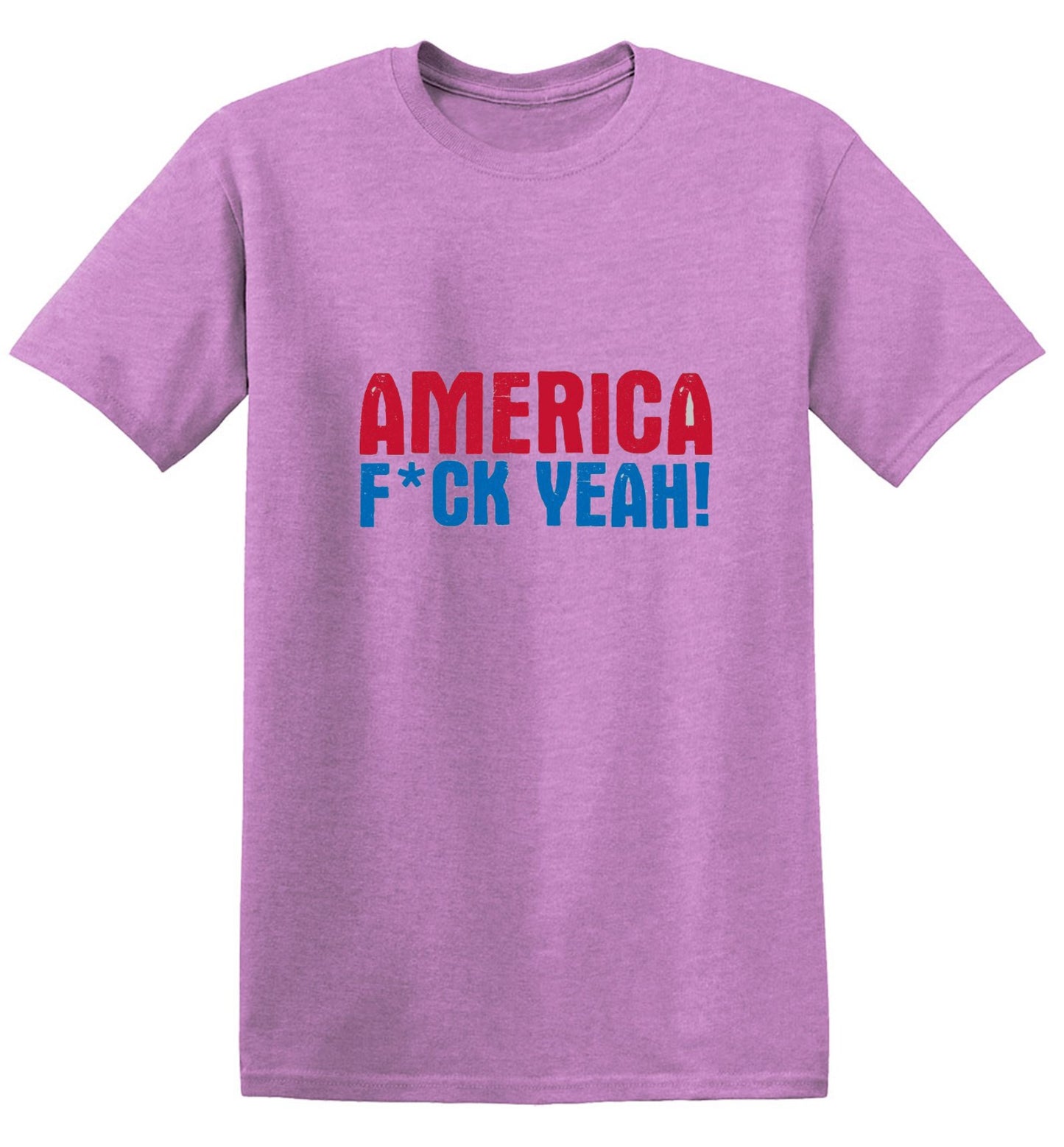 Funny T-Shirts design "AMERICA F*CK YEAH - 4th of July T-Shirt"