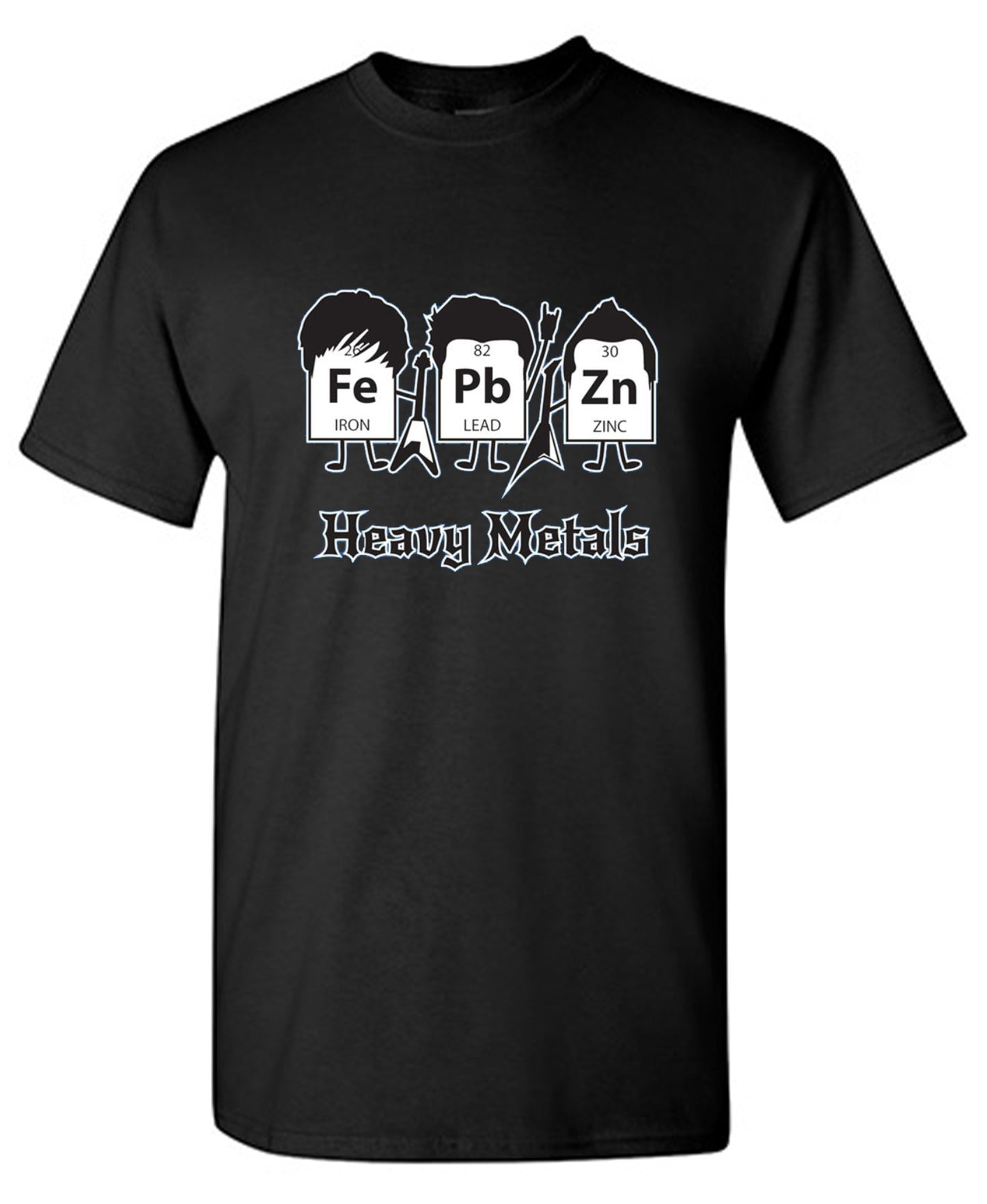 Funny T-Shirts design "Heavy Metals T-Shirts"
