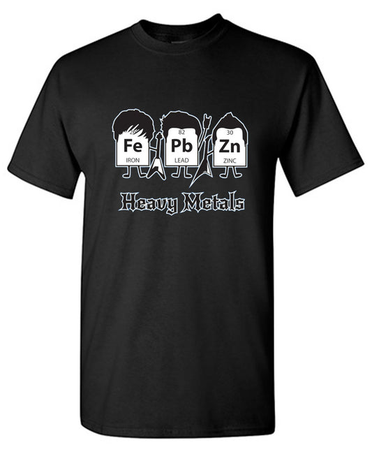 Funny T-Shirts design "Heavy Metals T-Shirts"