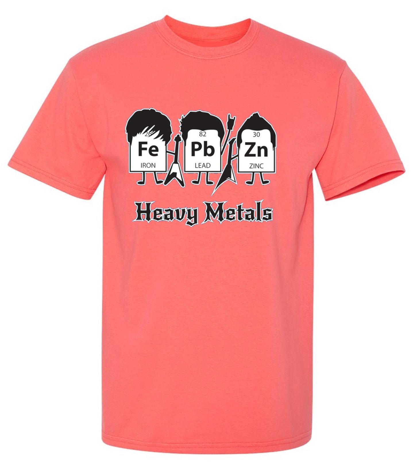 Funny T-Shirts design "Heavy Metals T-Shirts"