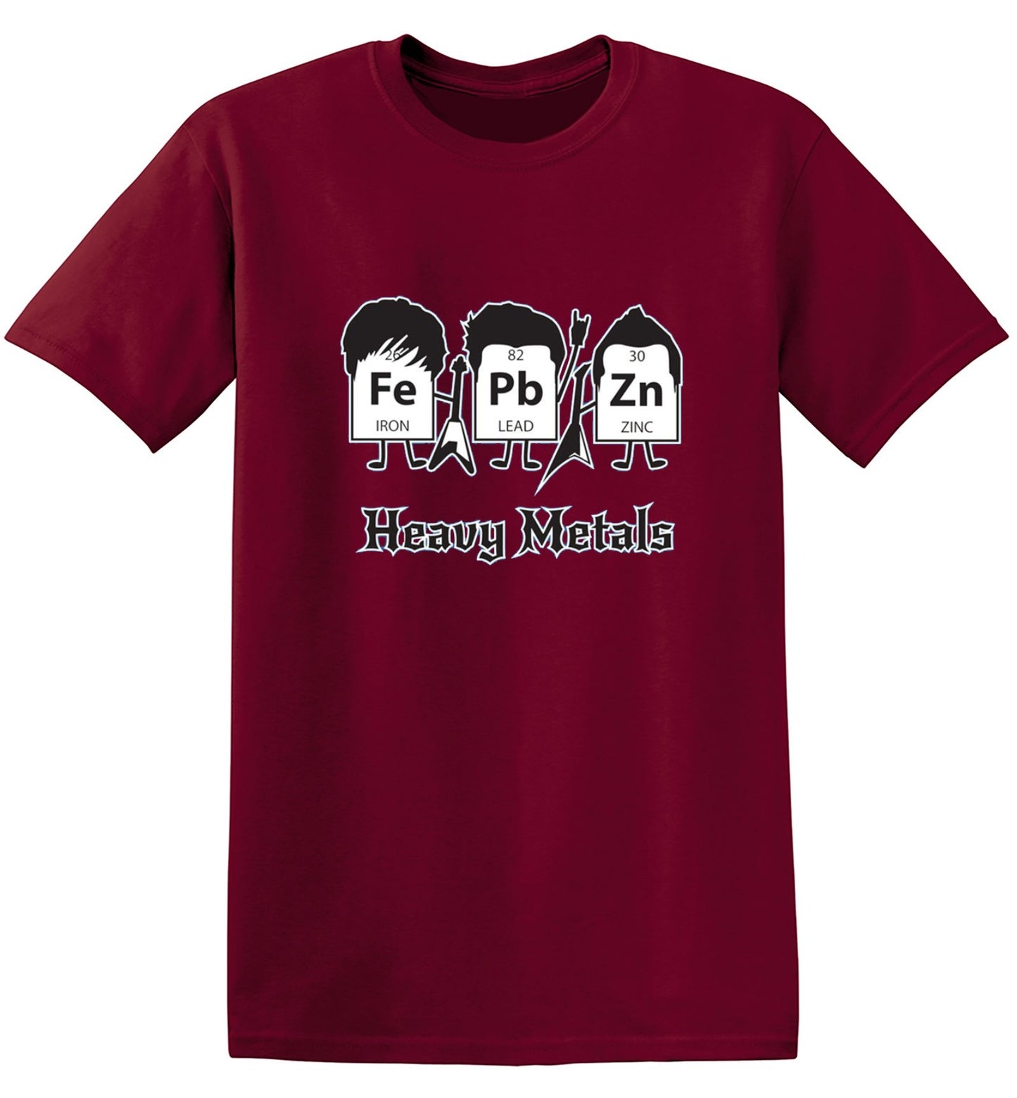 Funny T-Shirts design "Heavy Metals T-Shirts"