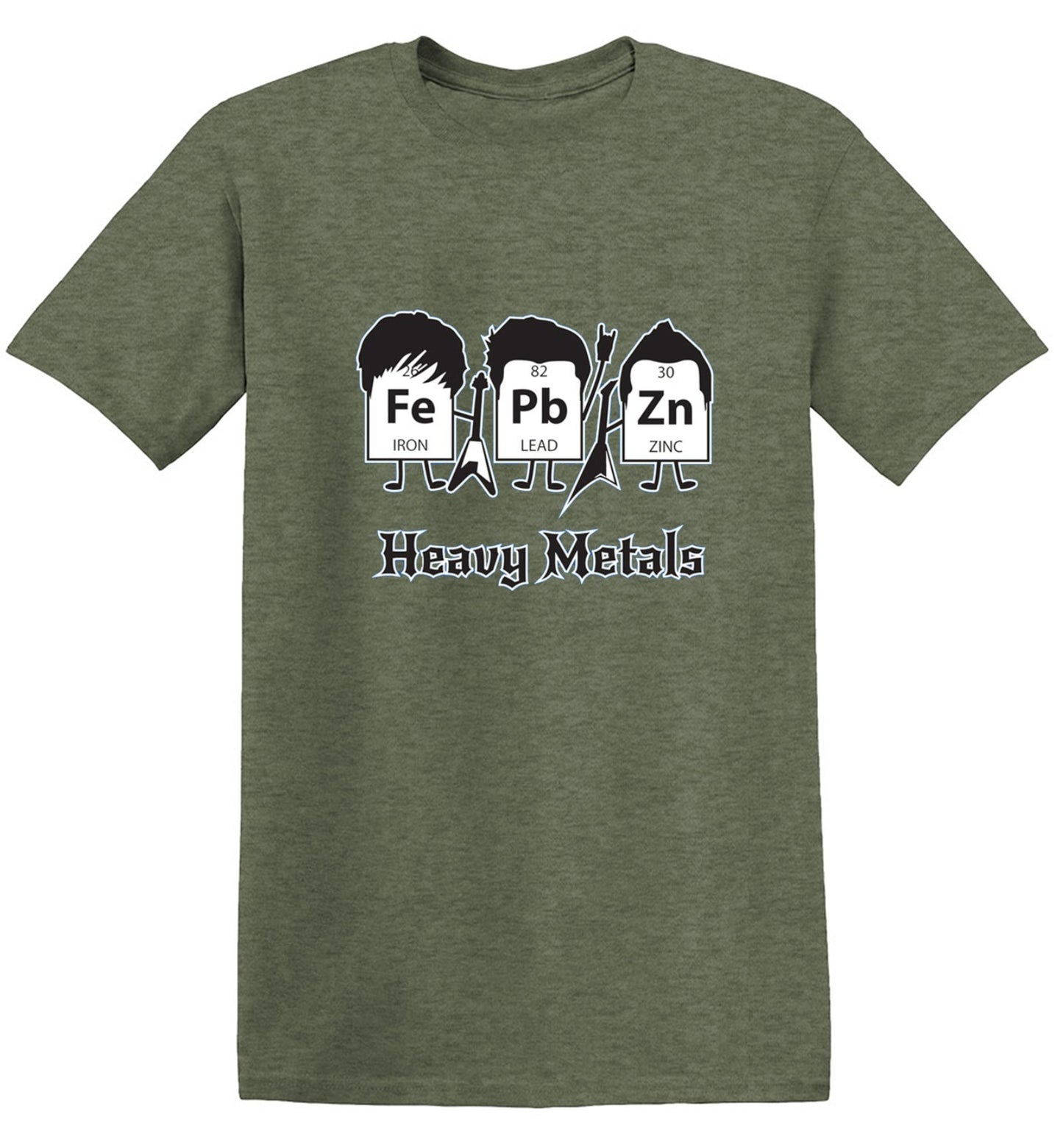 Funny T-Shirts design "Heavy Metals T-Shirts"