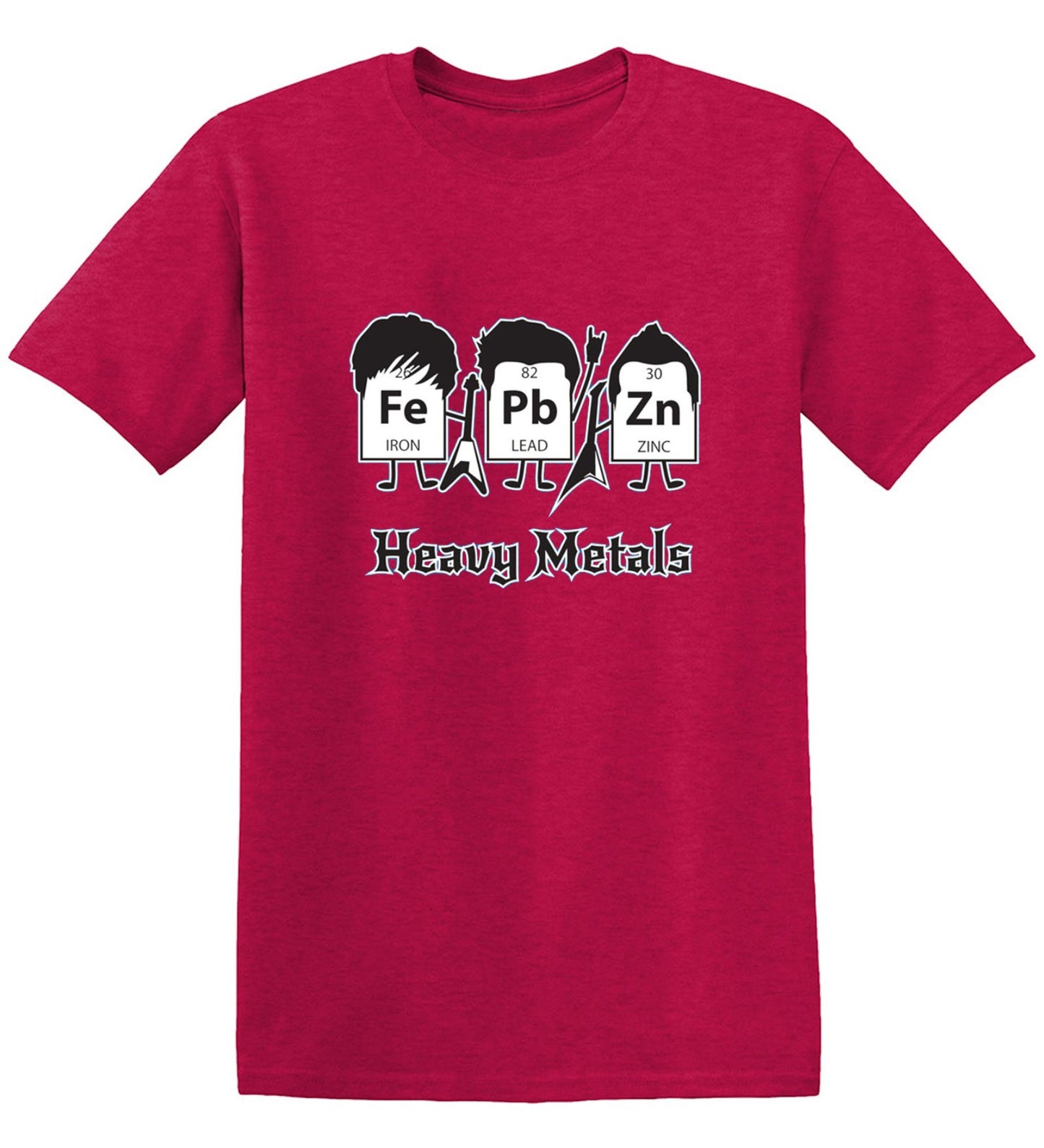 Funny T-Shirts design "Heavy Metals T-Shirts"