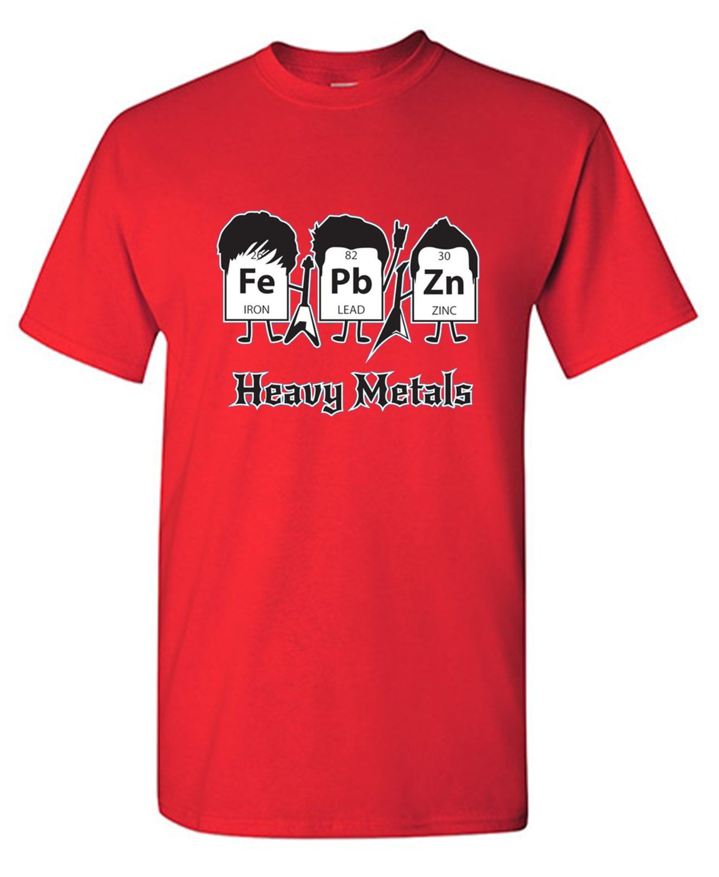 Funny T-Shirts design "Heavy Metals T-Shirts"