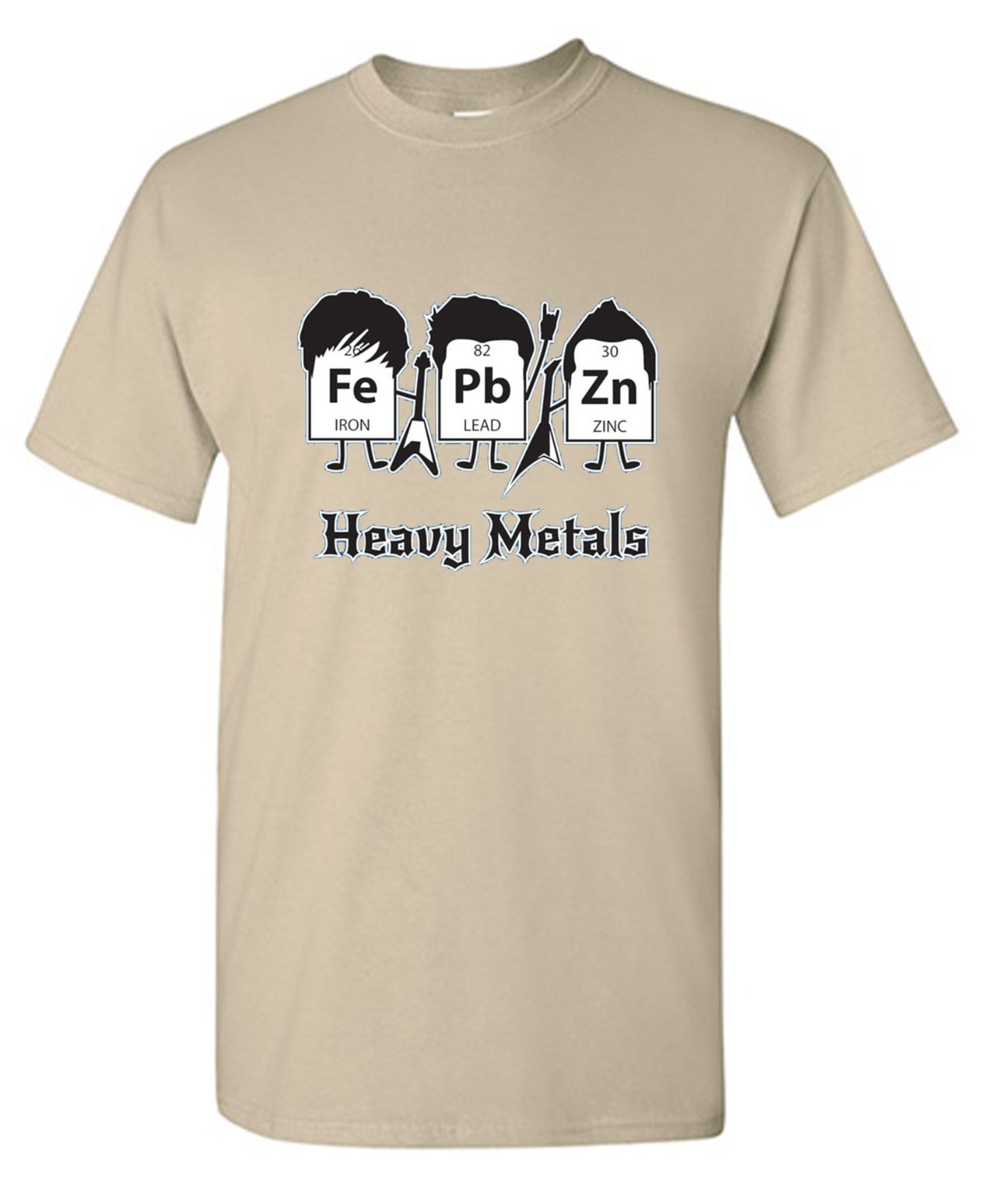 Funny T-Shirts design "Heavy Metals T-Shirts"