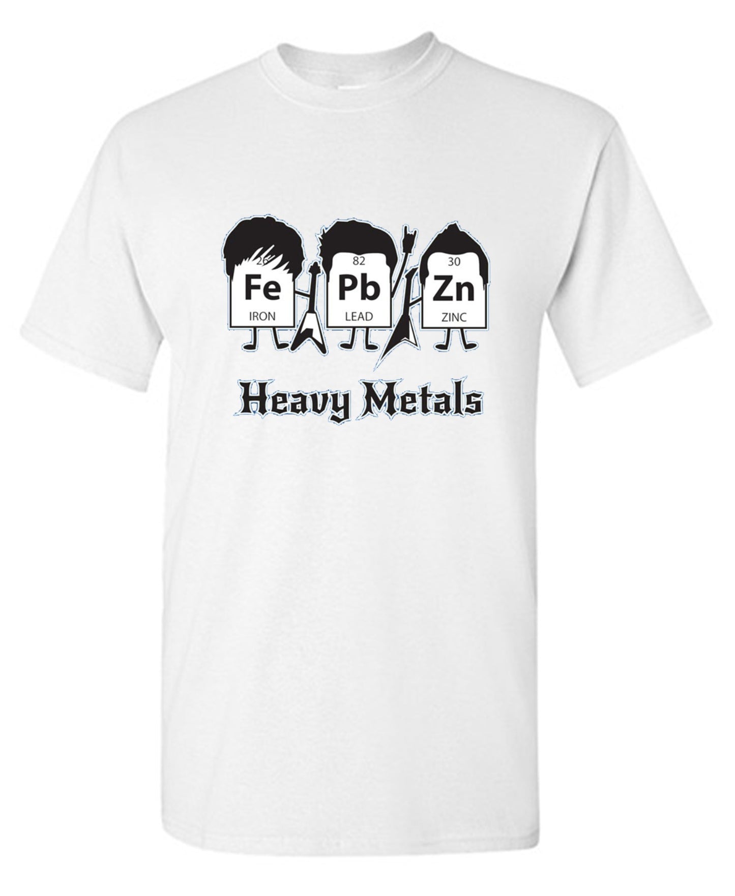 Funny T-Shirts design "Heavy Metals T-Shirts"