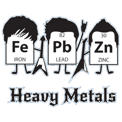 Funny T-Shirts design "Heavy Metals T-Shirts"