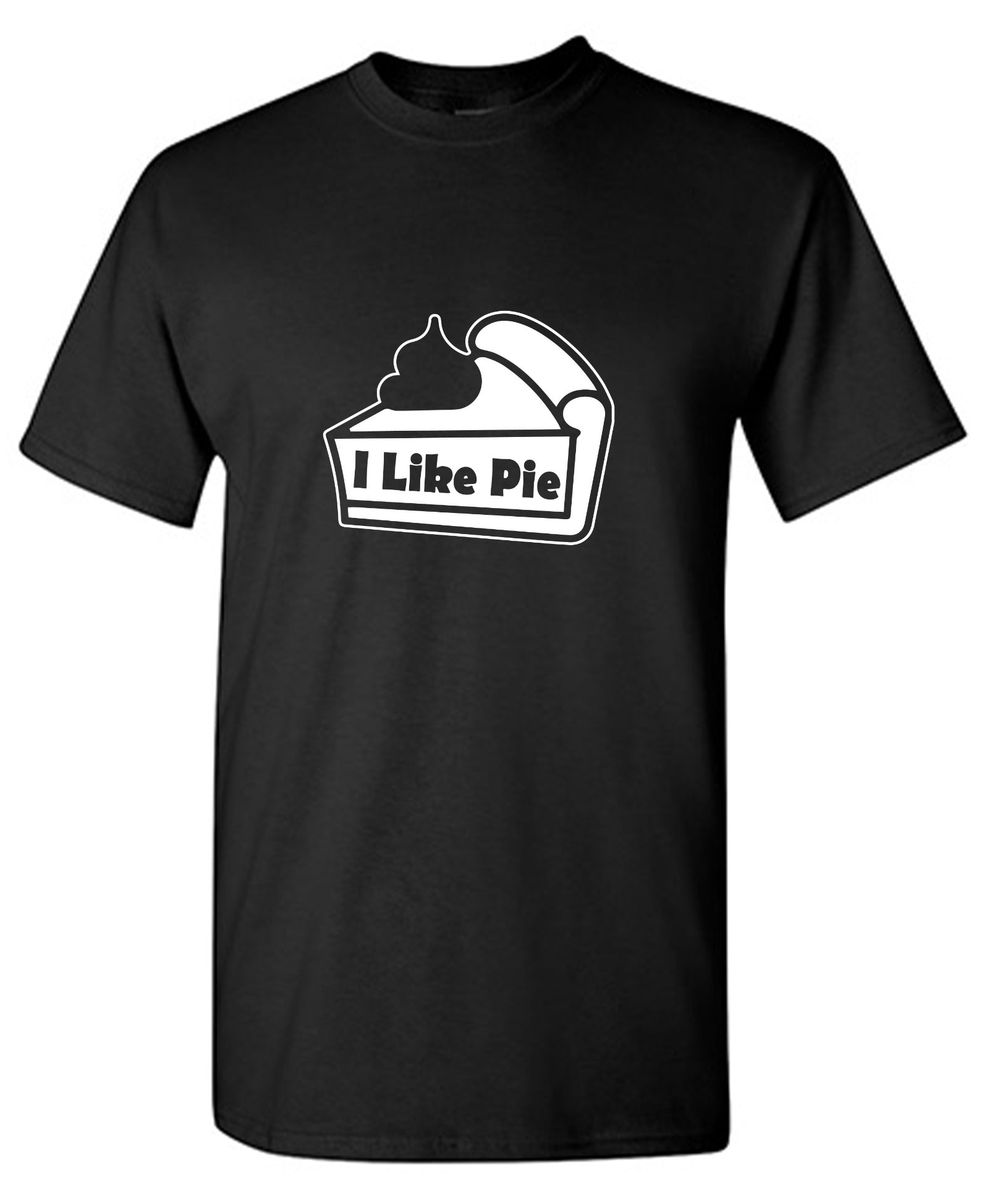 Funny T-Shirts design "I Like Pie"