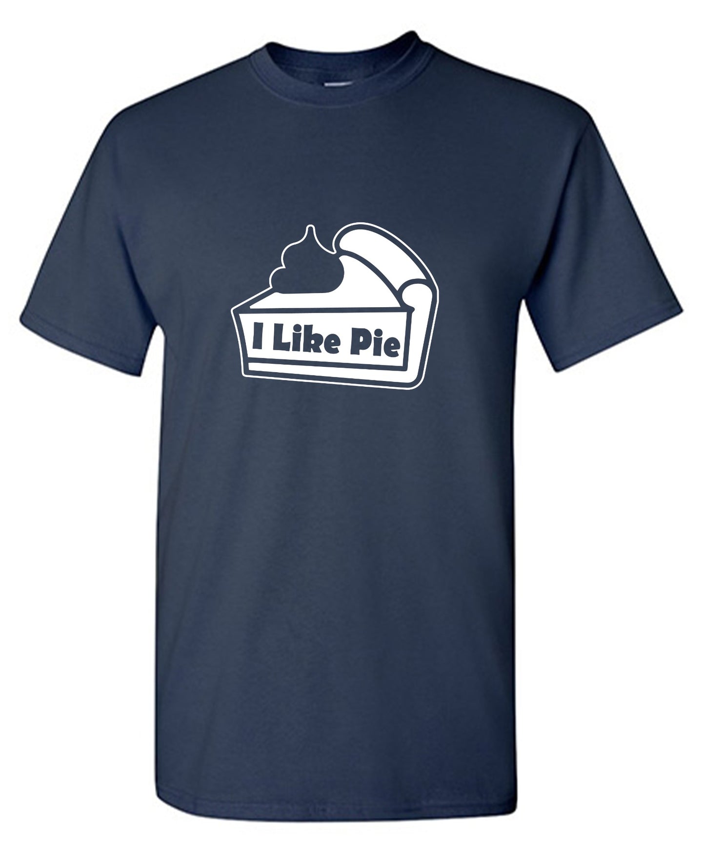 Funny T-Shirts design "I Like Pie"