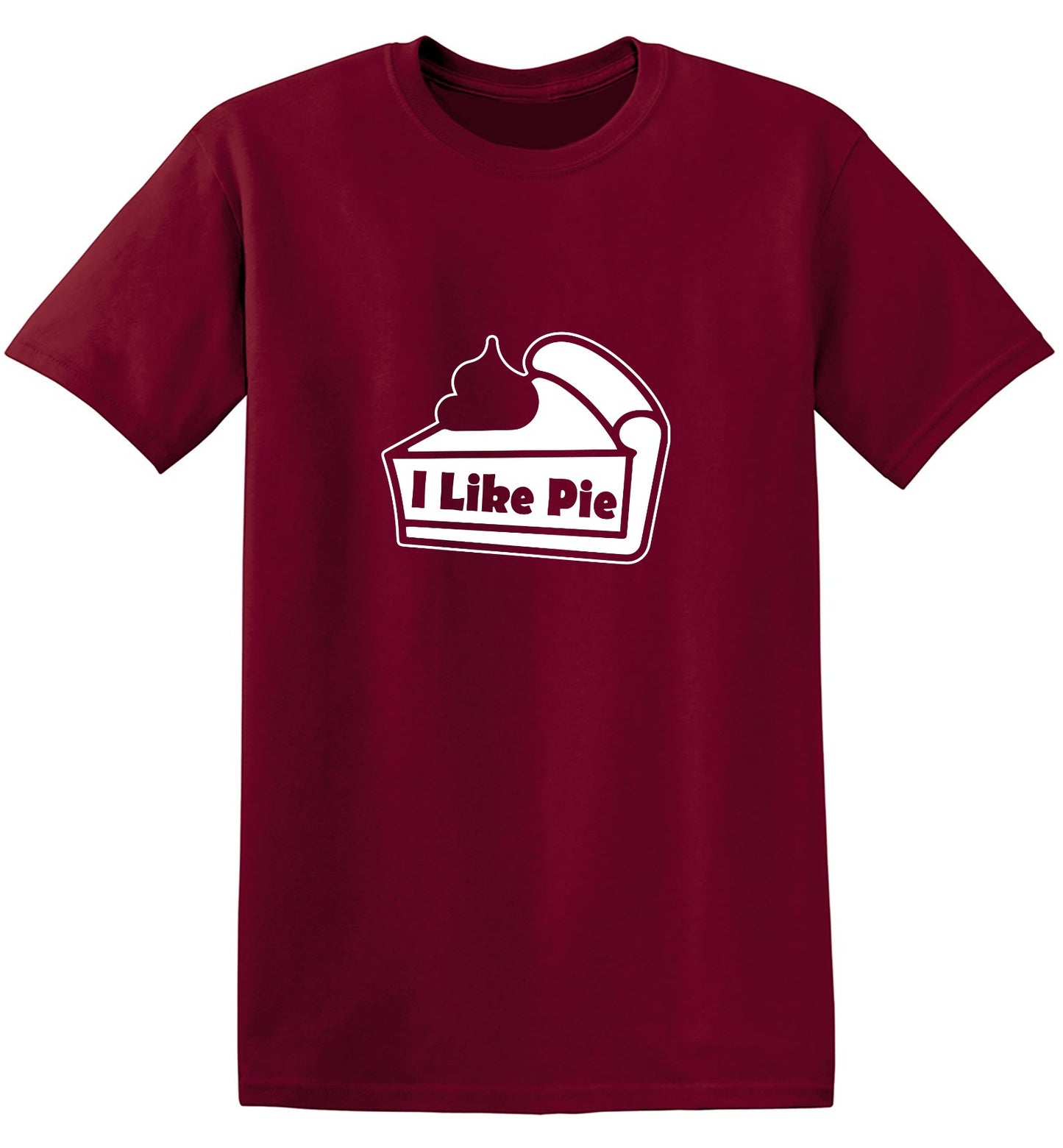Funny T-Shirts design "I Like Pie"