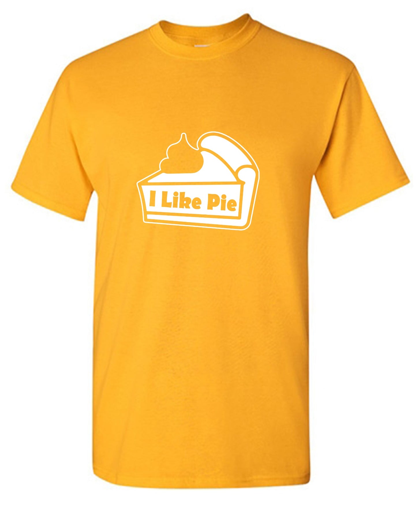 Funny T-Shirts design "I Like Pie"