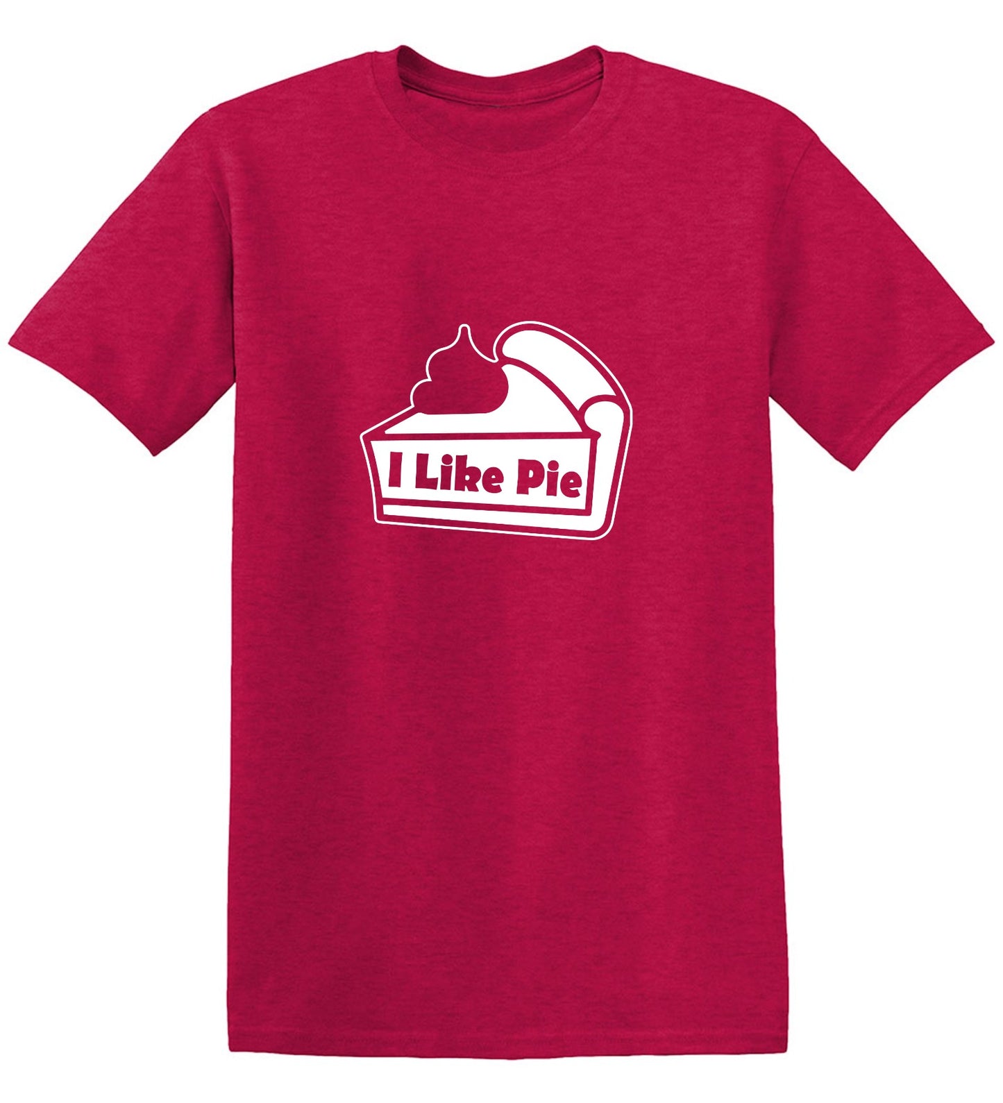 Funny T-Shirts design "I Like Pie"