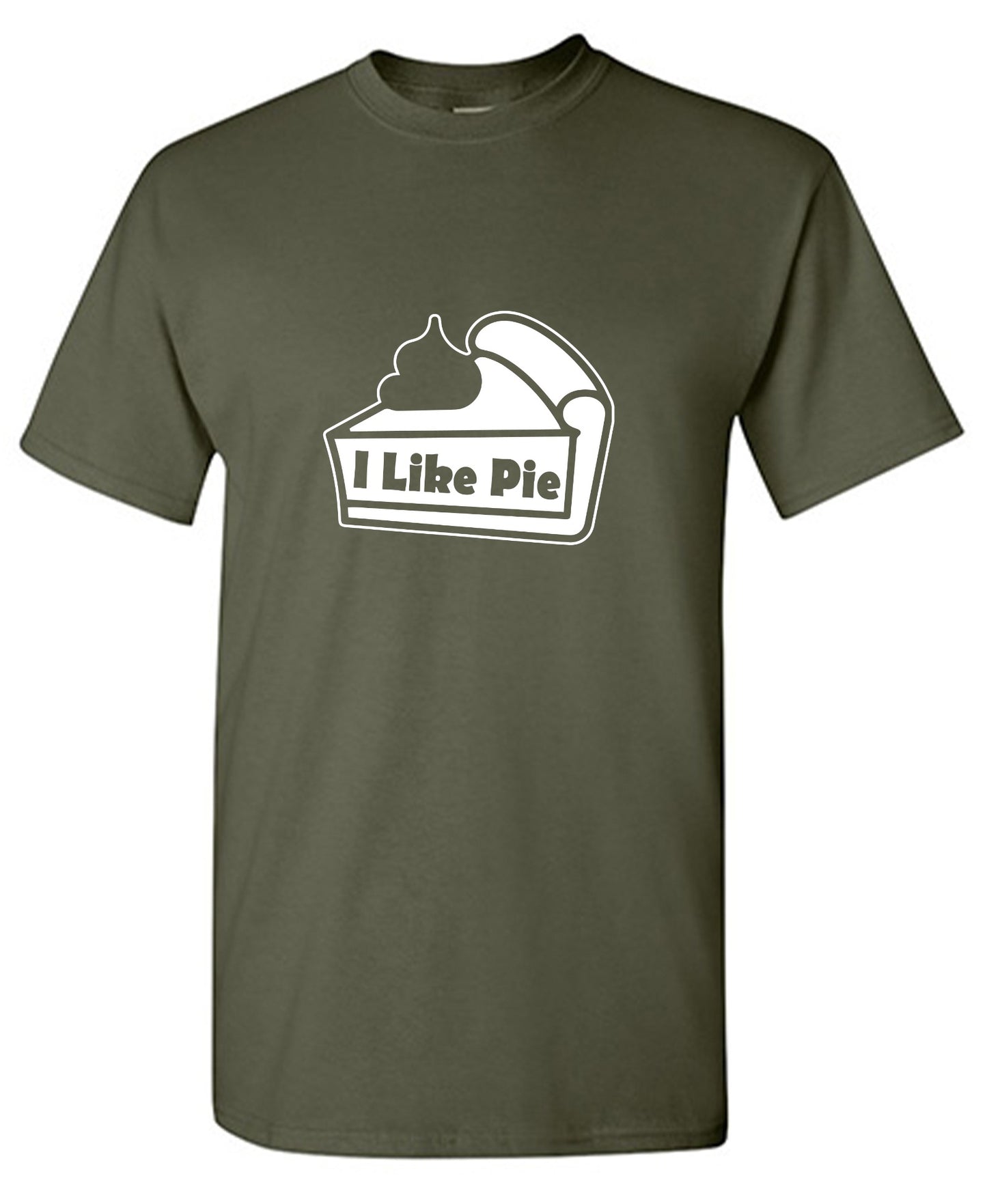 Funny T-Shirts design "I Like Pie"