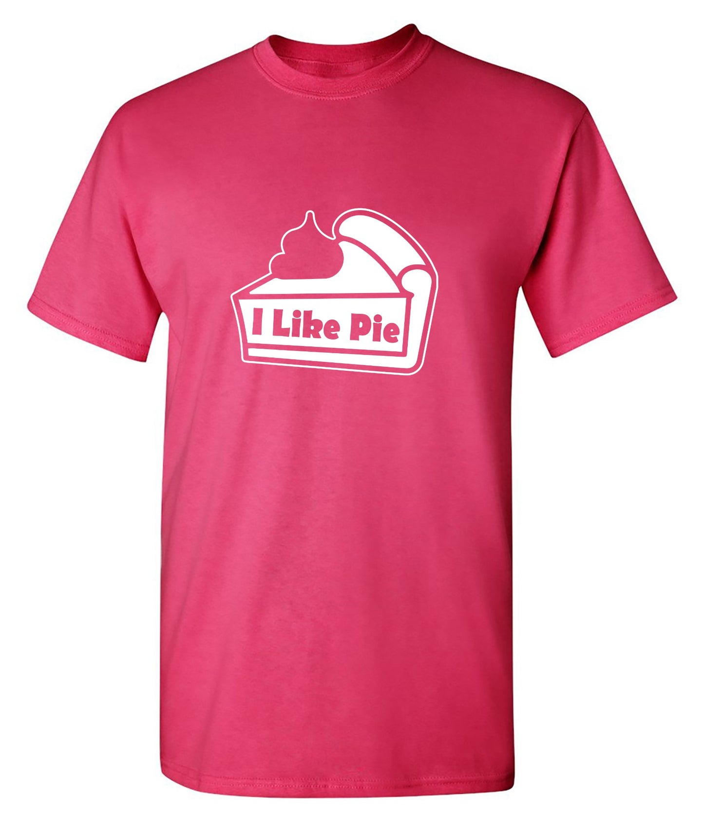 Funny T-Shirts design "I Like Pie"