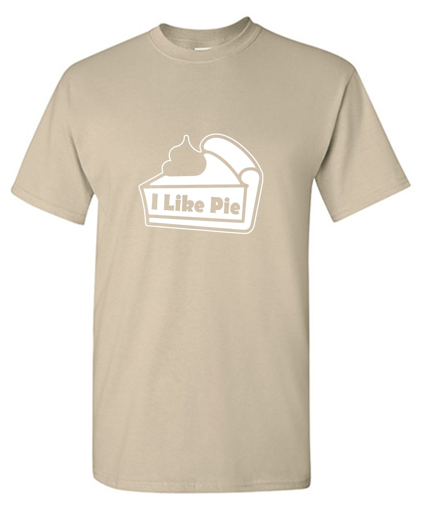 Funny T-Shirts design "I Like Pie"