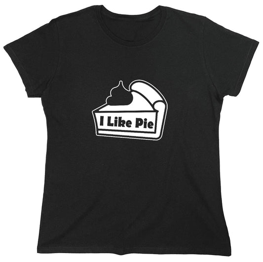 Funny T-Shirts design "I Like Pie - Womens"