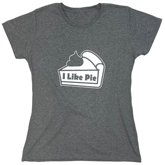 Funny T-Shirts design "I Like Pie - Womens"