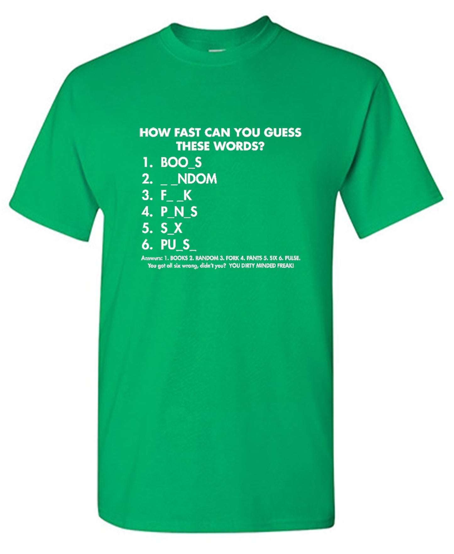Funny T-Shirts design "Regular How Fast Can You Guess"