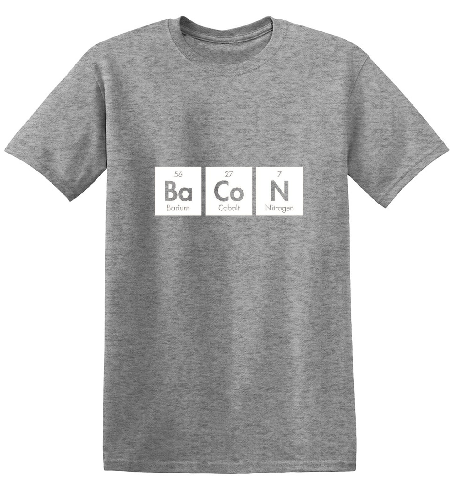 Funny T-Shirts design "Bacon Elements"