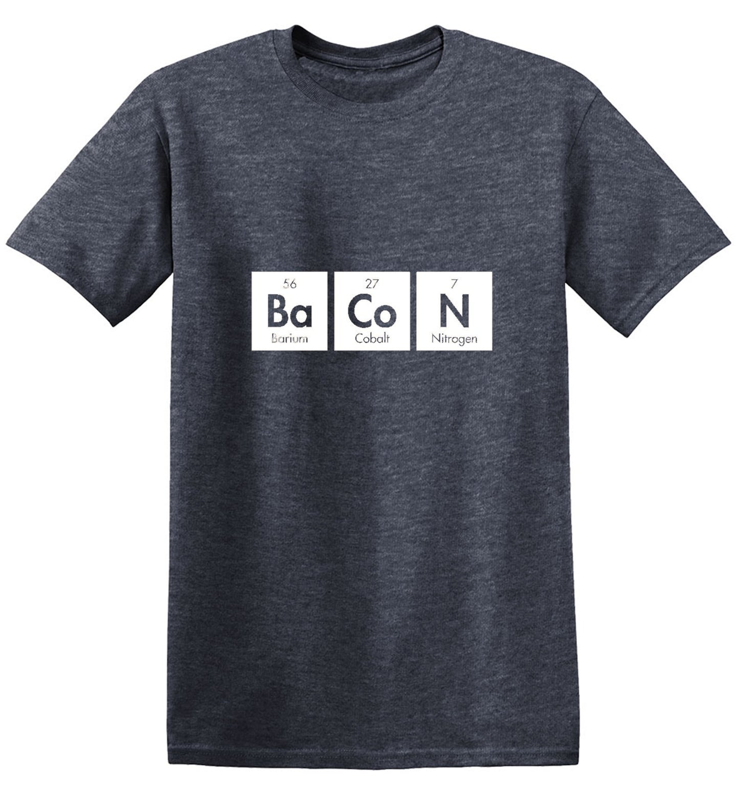 Funny T-Shirts design "Bacon Elements"