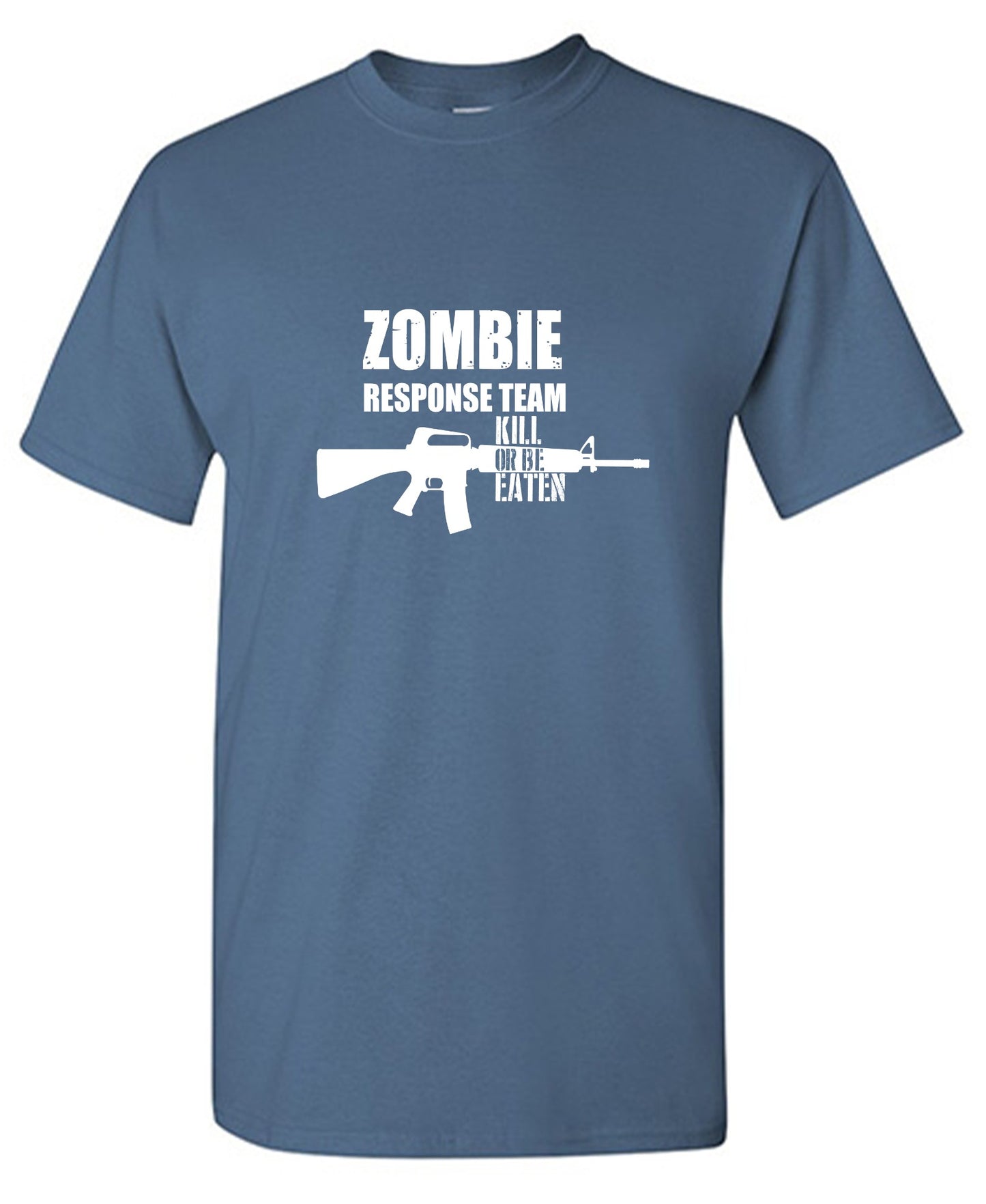 Funny T-Shirts design "Zombie Response Team Kill Or Be Eaten, New - Youth"