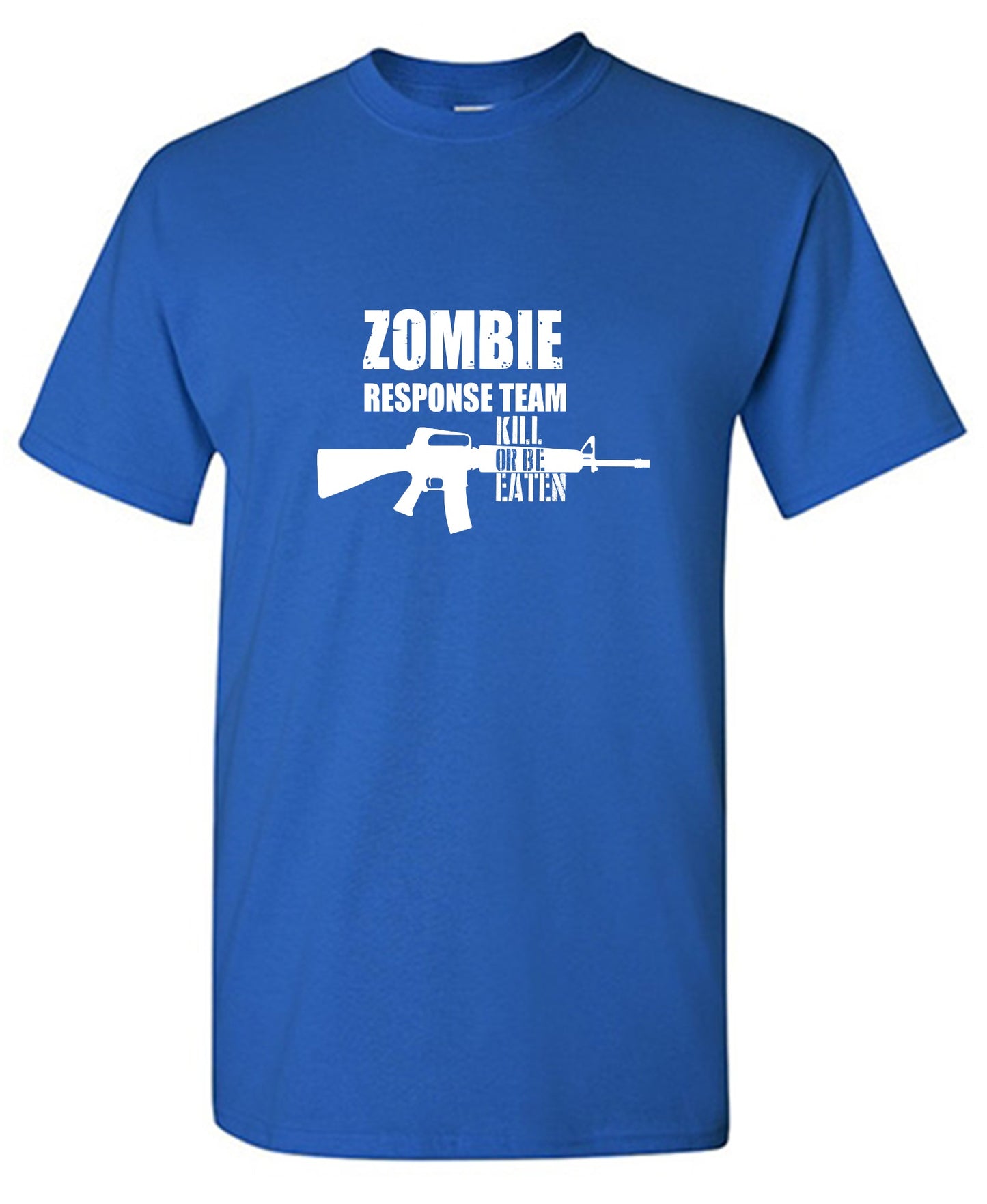 Funny T-Shirts design "Zombie Response Team Kill Or Be Eaten, New - Youth"