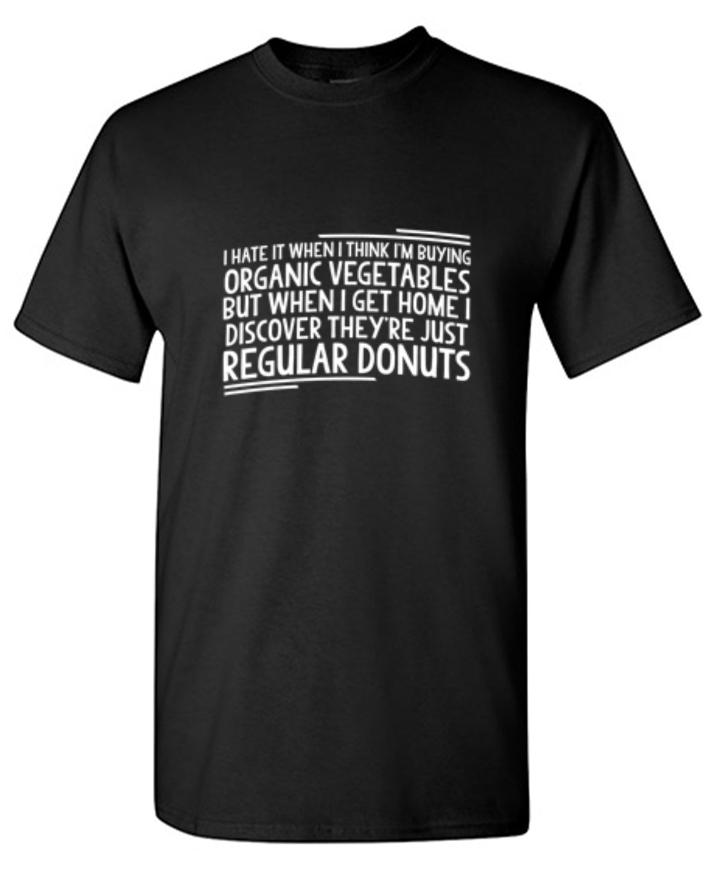 Funny T-Shirts design "I Hate It When I Think Buying Organic Vegetables - Tall Tee"