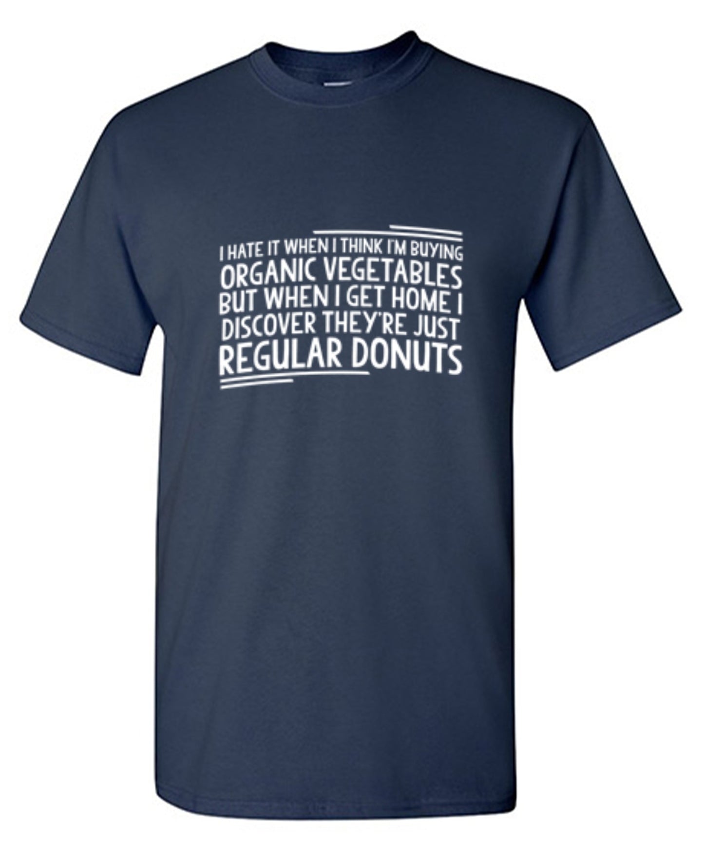 Funny T-Shirts design "I Hate It When I Think Buying Organic Vegetables - Tall Tee"