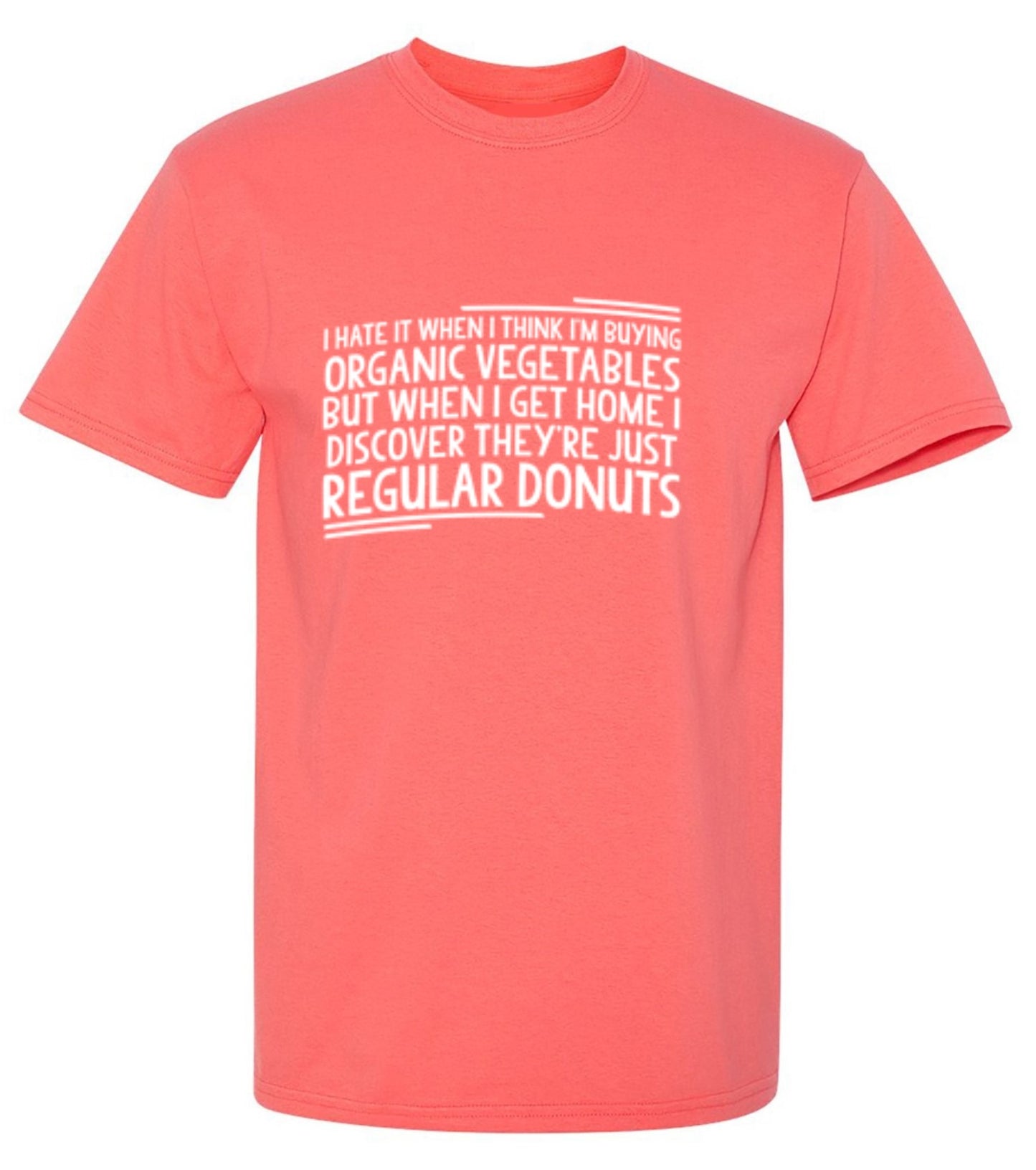 Funny T-Shirts design "I Hate It When I Think Buying Organic Vegetables - Tall Tee"
