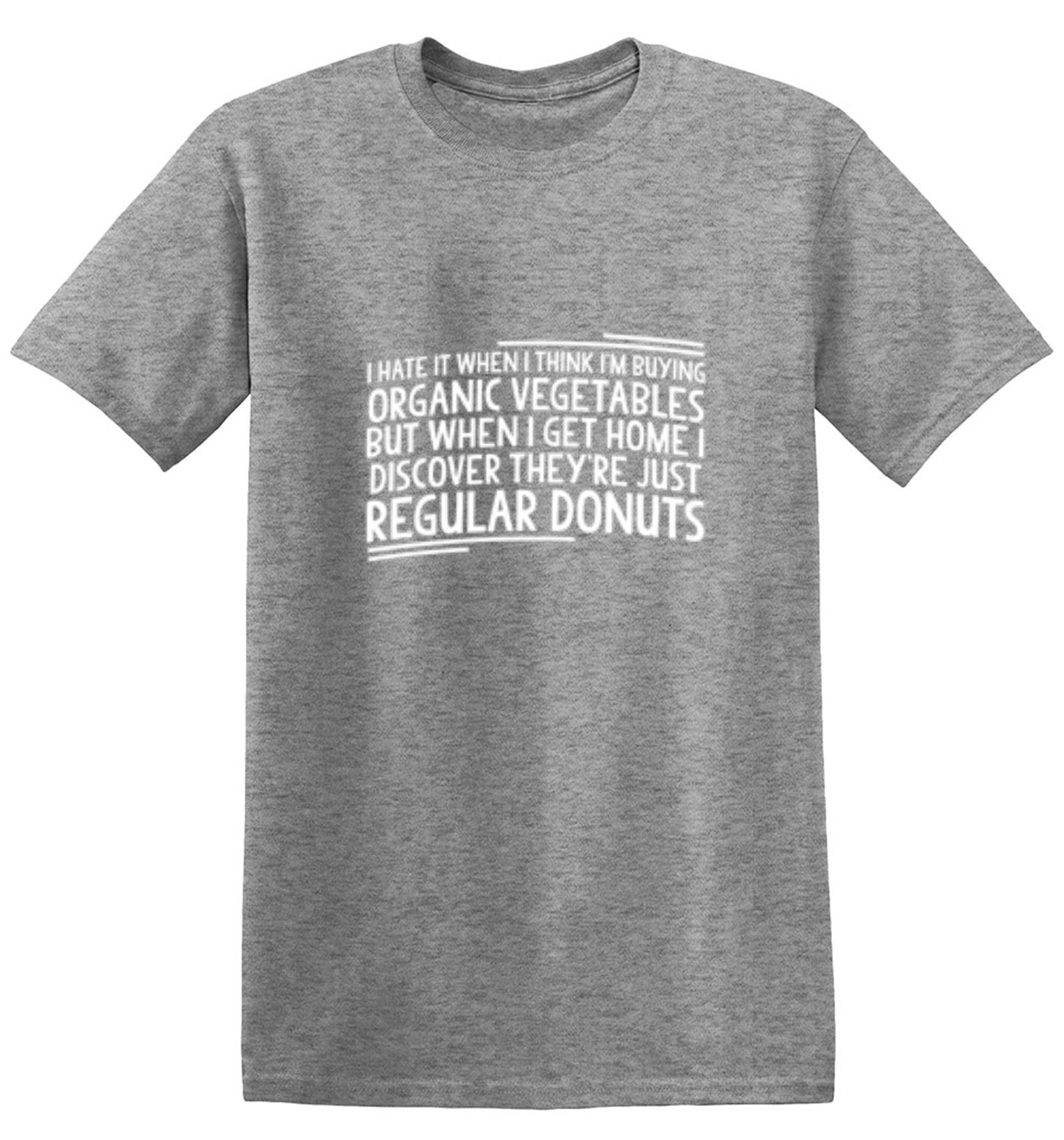 Funny T-Shirts design "I Hate It When I Think Buying Organic Vegetables - Tall Tee"