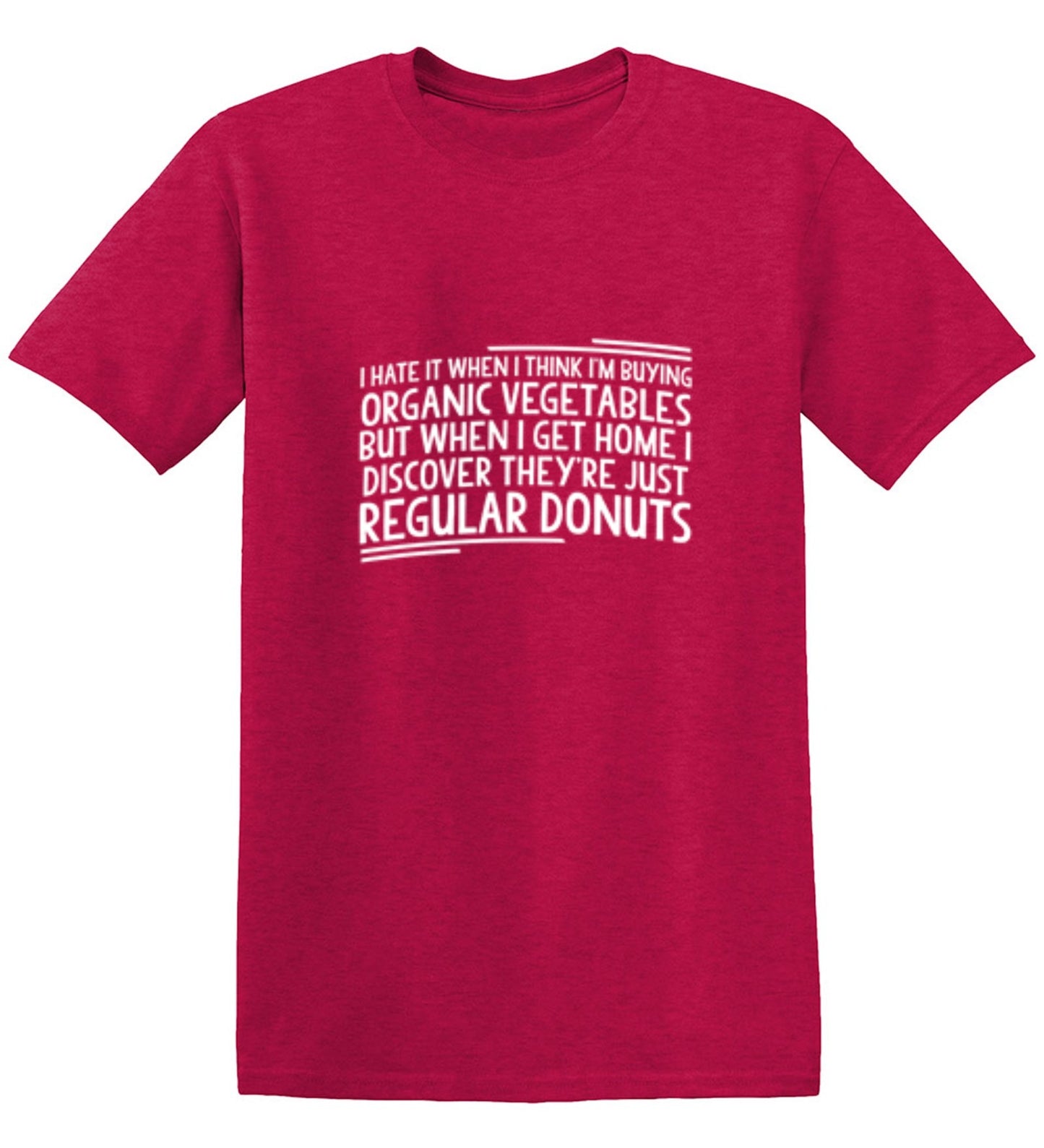 Funny T-Shirts design "I Hate It When I Think Buying Organic Vegetables - Tall Tee"