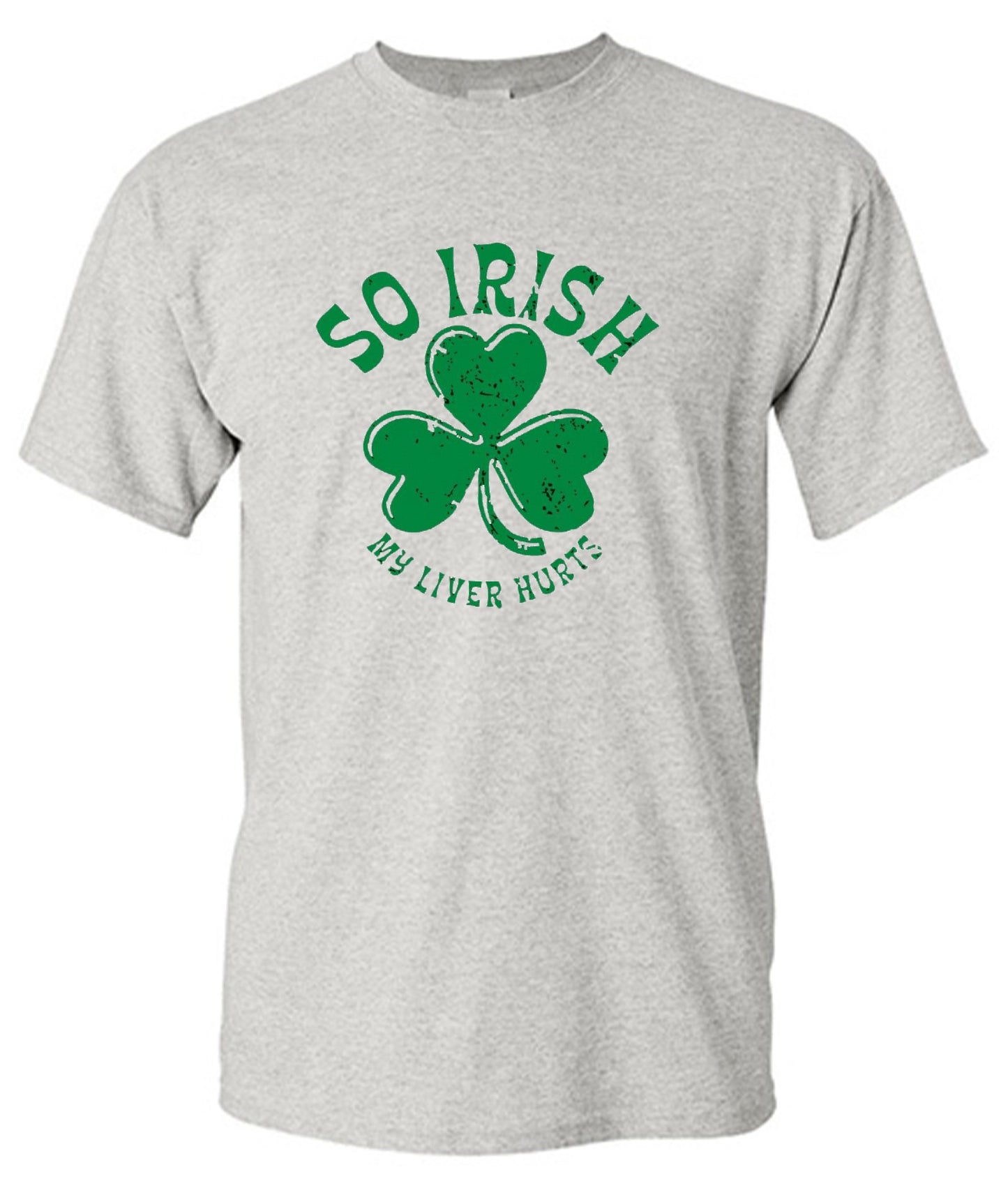 Funny T-Shirts design "So Irish My Liver Hurts T-Shirts - Tall Tee"