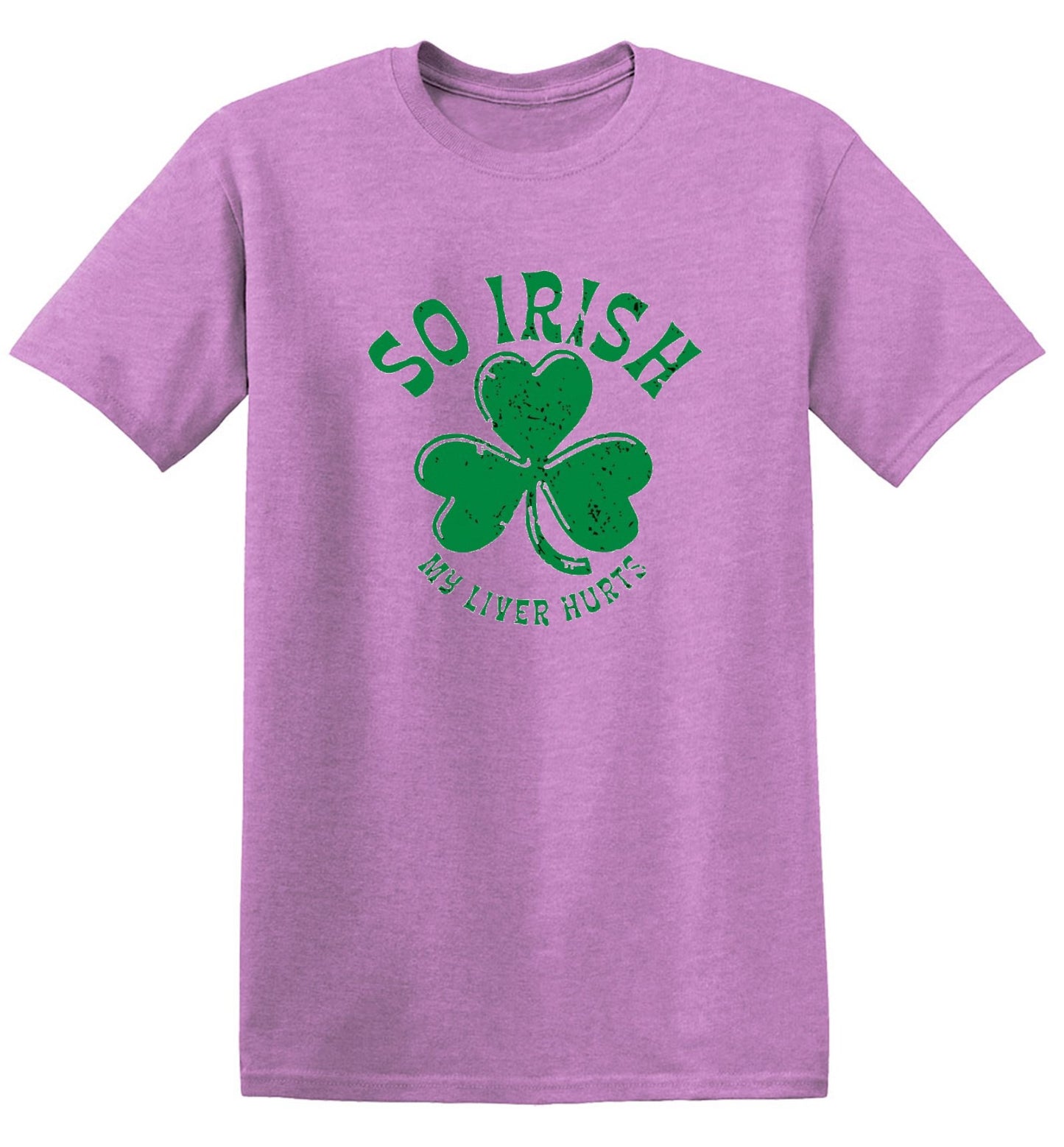 Funny T-Shirts design "So Irish My Liver Hurts T-Shirts - Tall Tee"