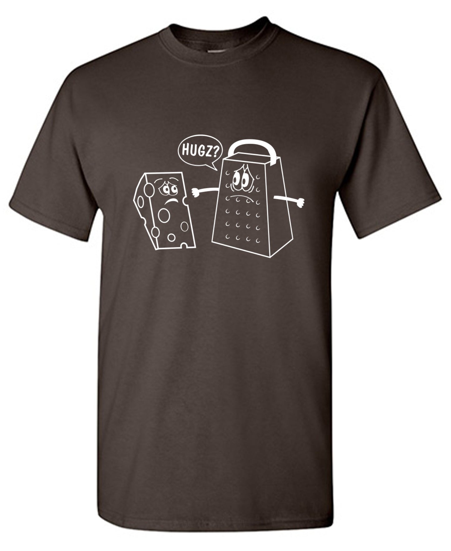 Funny T-Shirts design "CHEESE HUGS - Youth"