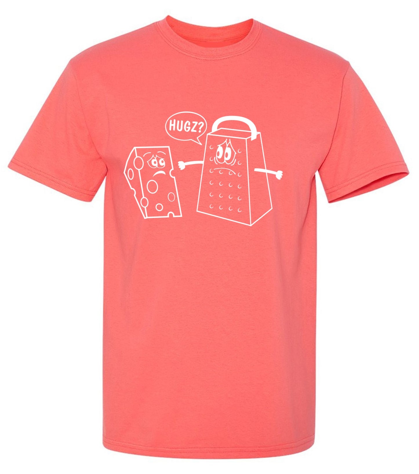 Funny T-Shirts design "CHEESE HUGS - Youth"