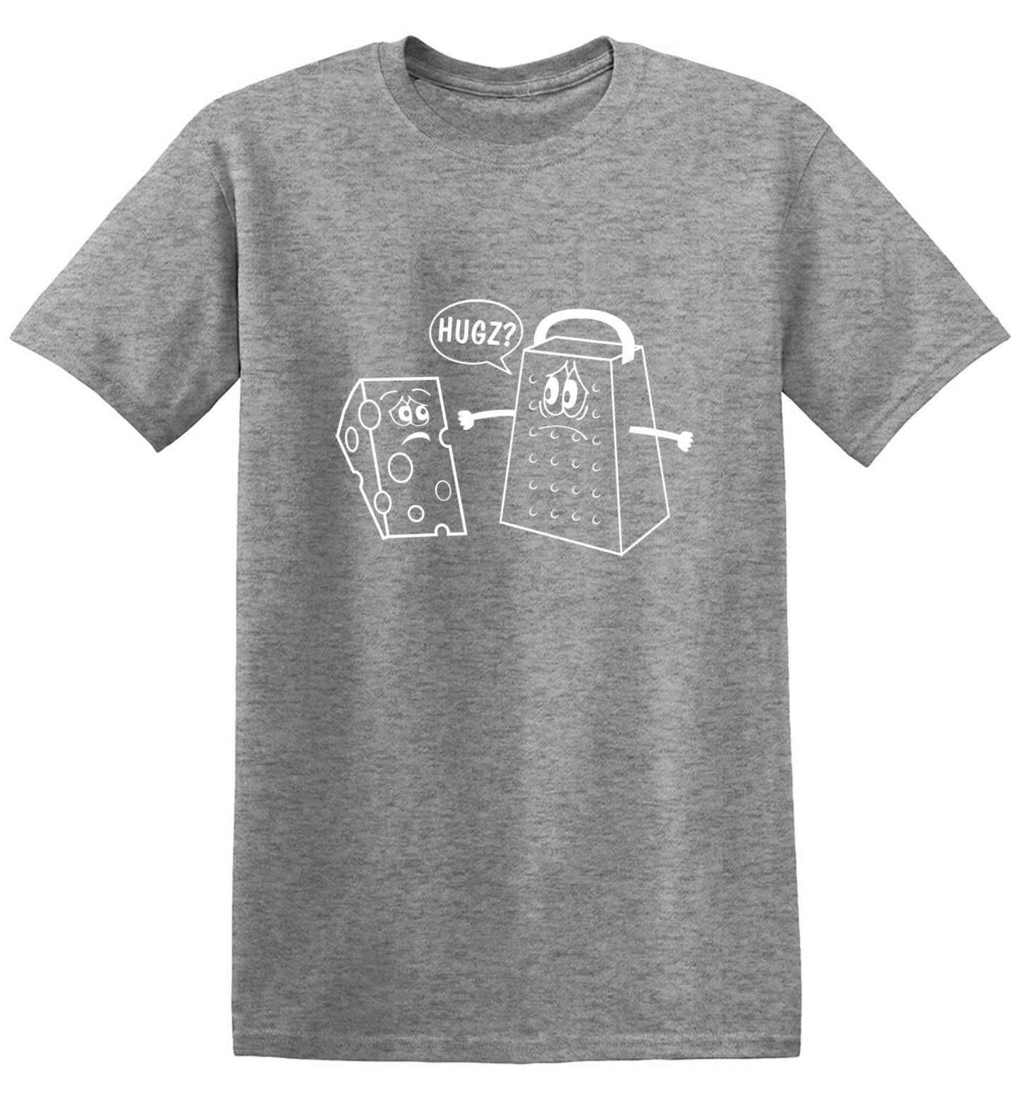Funny T-Shirts design "CHEESE HUGS - Youth"