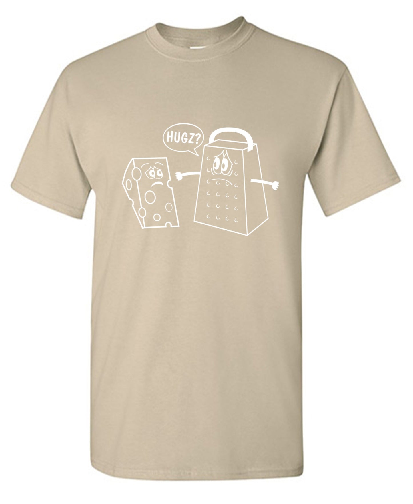 Funny T-Shirts design "CHEESE HUGS - Youth"
