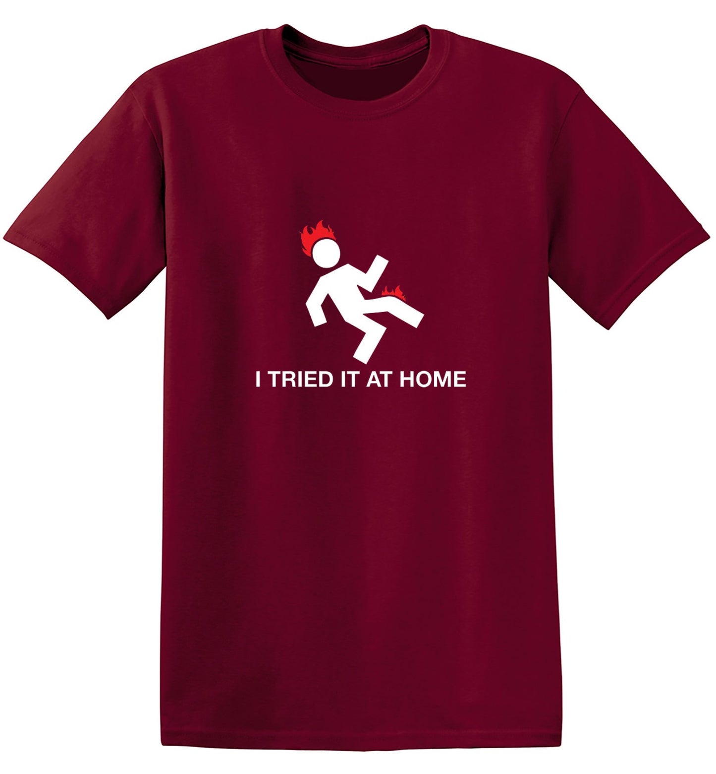 Funny T-Shirts design "I Tried It At Home - Youth"