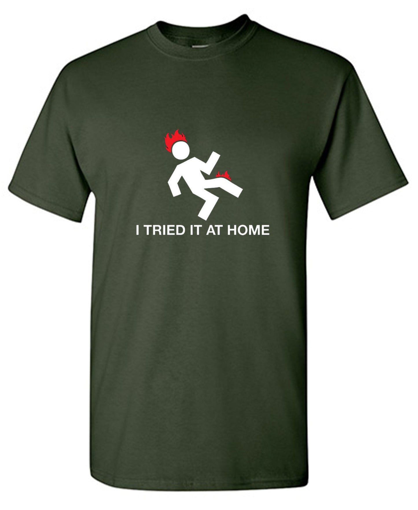 Funny T-Shirts design "I Tried It At Home - Youth"