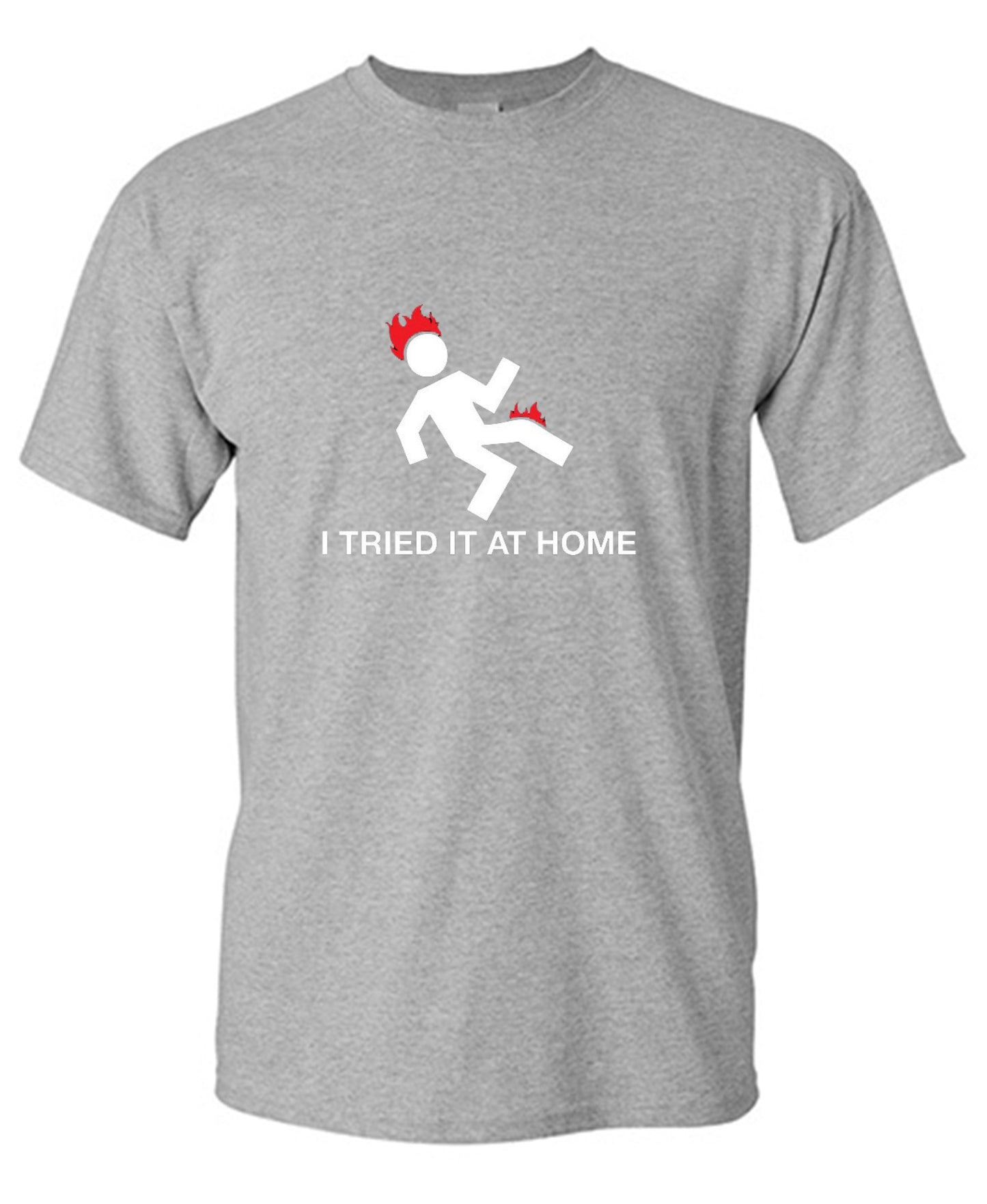 Funny T-Shirts design "I Tried It At Home - Youth"