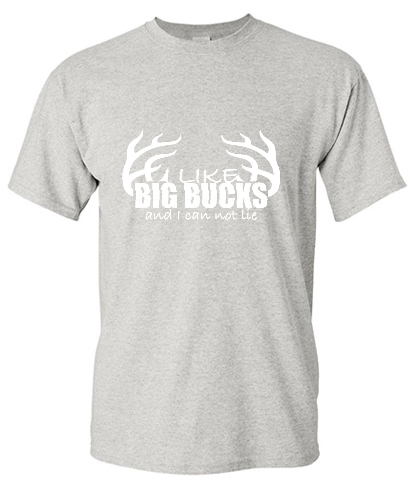 Funny T-Shirts design "I like Big Bucks Shirt - Tall Tee"