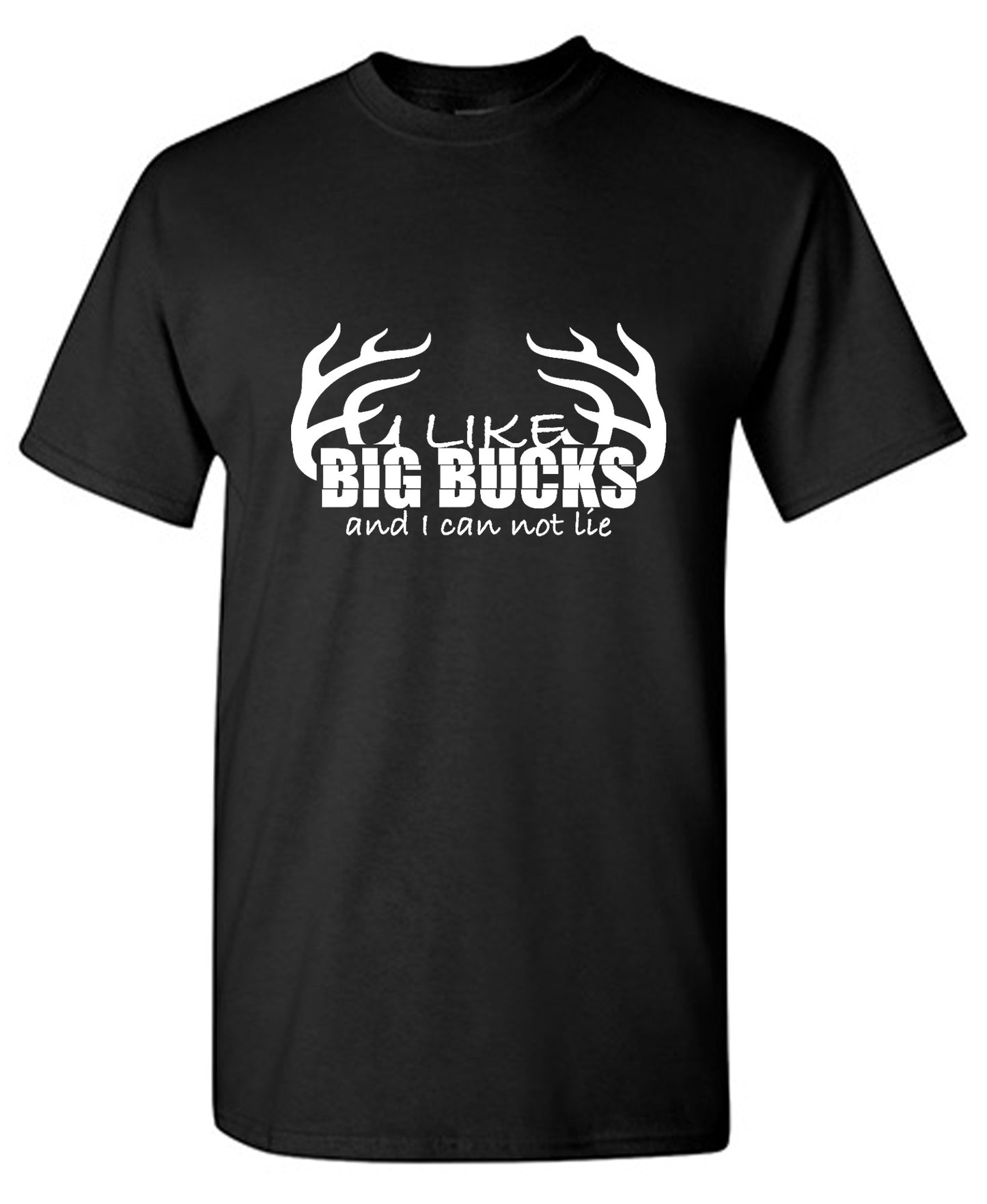 Funny T-Shirts design "I like Big Bucks Shirt - Tall Tee"