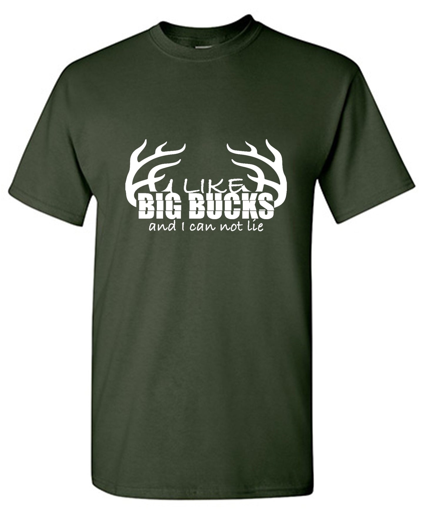 Funny T-Shirts design "I like Big Bucks Shirt - Tall Tee"
