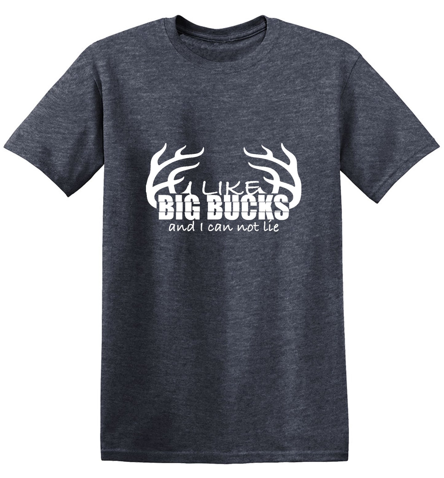 Funny T-Shirts design "I like Big Bucks Shirt - Tall Tee"