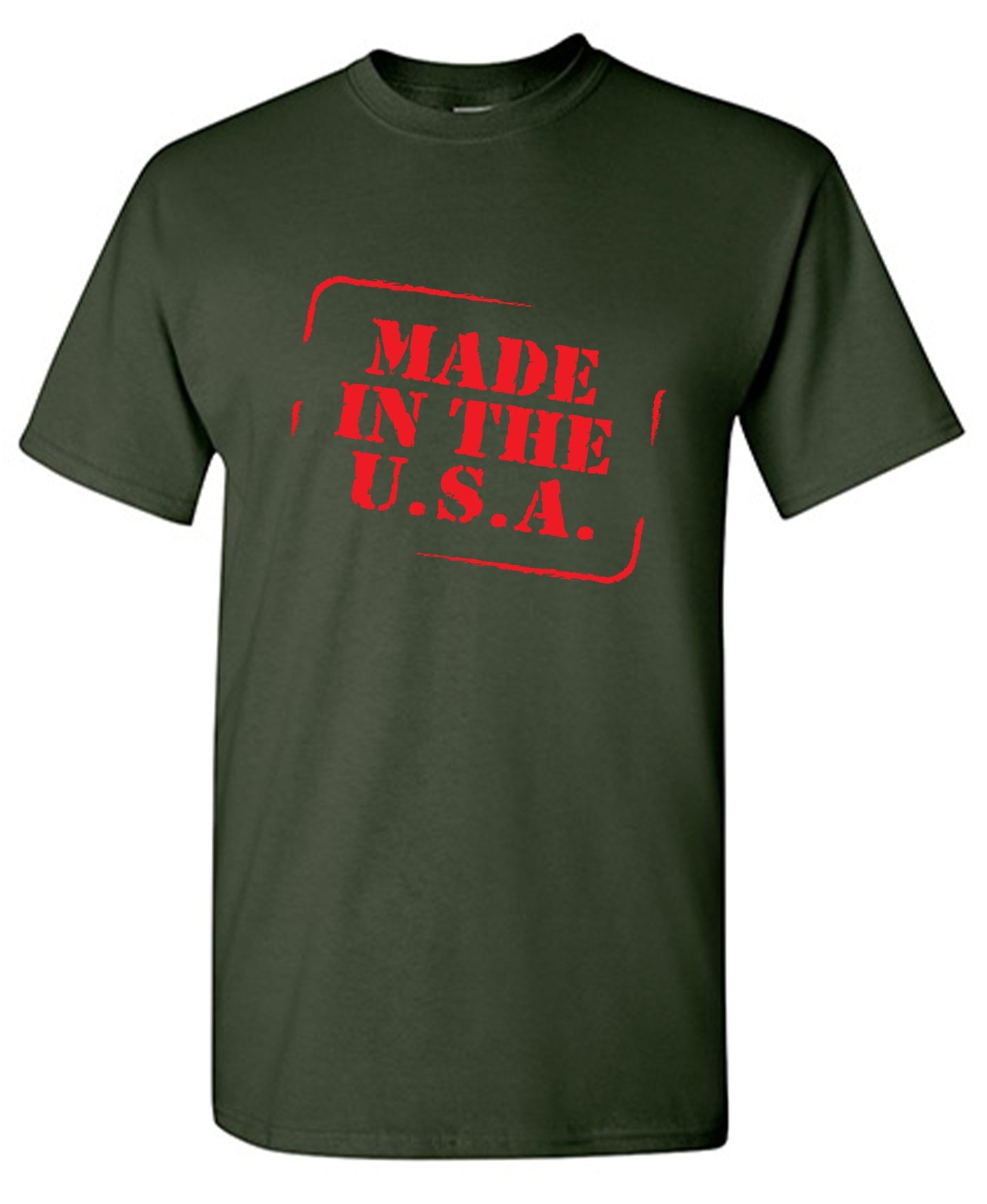 Funny T-Shirts design "Made in the USA - 4th of July Shirt"