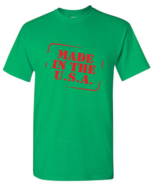 Funny T-Shirts design "Made in the USA"