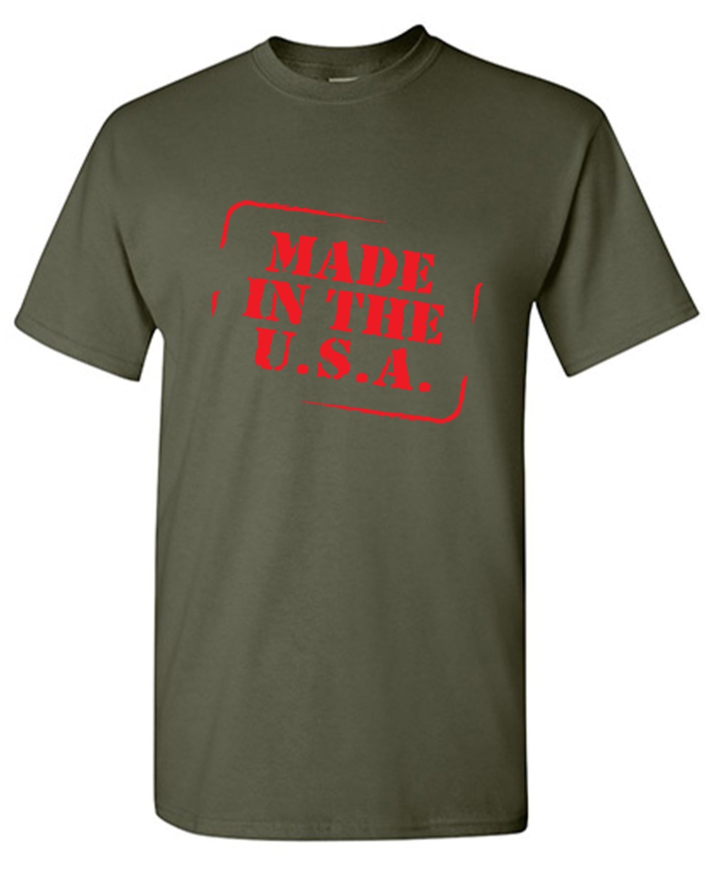 Funny T-Shirts design "Made in the USA - 4th of July Shirt"