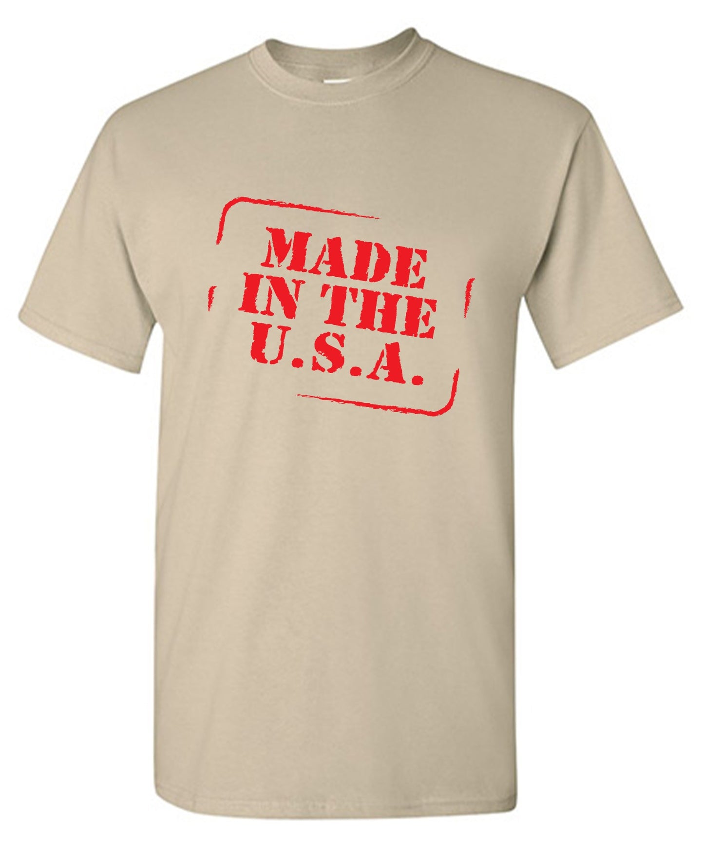 Funny T-Shirts design "Made in the USA - 4th of July Shirt"